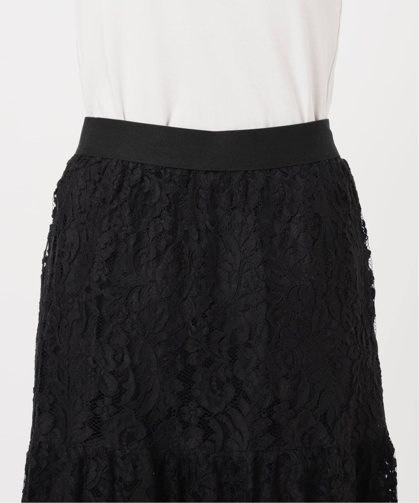 Lace Tiered スカート（その他スカート）｜Deuxieme Classe