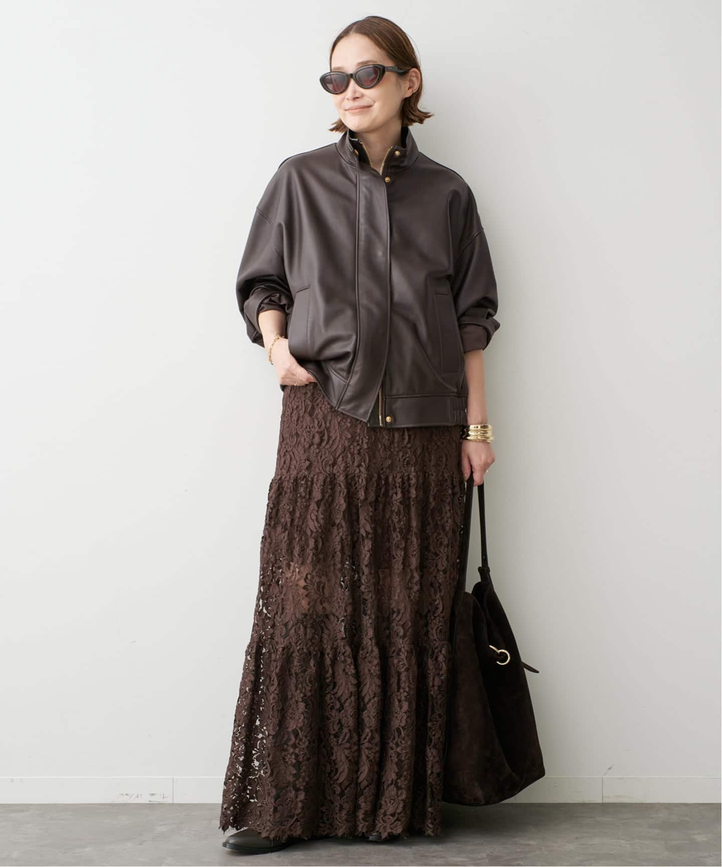追加 Lace Tiered スカート（その他スカート）｜Deuxieme Classe