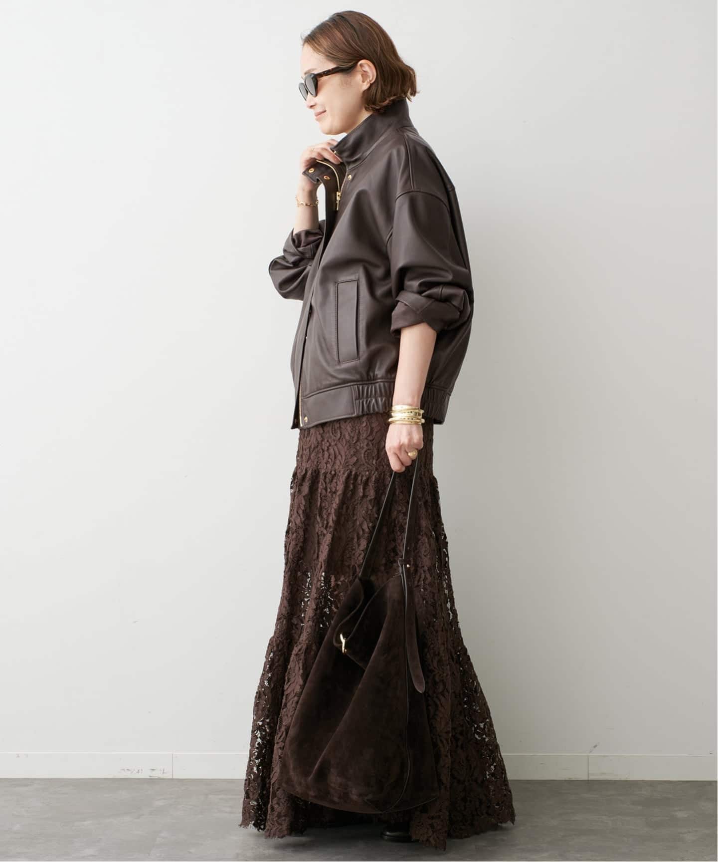 追加 Lace Tiered スカート（その他スカート）｜Deuxieme Classe