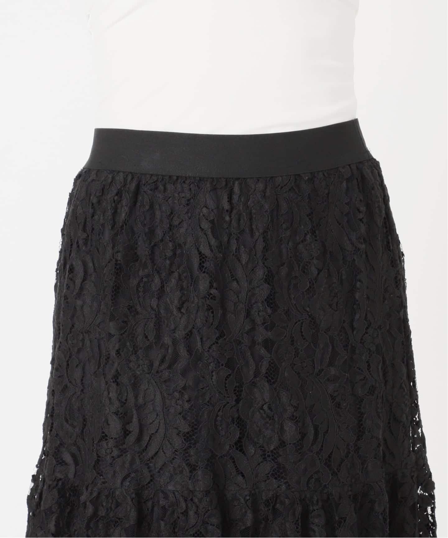 追加 Lace Tiered スカート（その他スカート）｜Deuxieme Classe