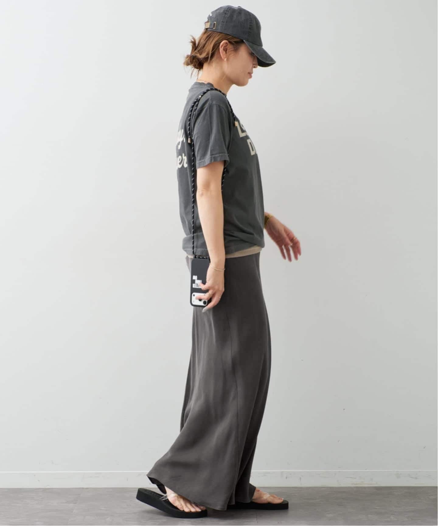 予約》*Cupro maxi スカート（その他スカート）｜Deuxieme Classe