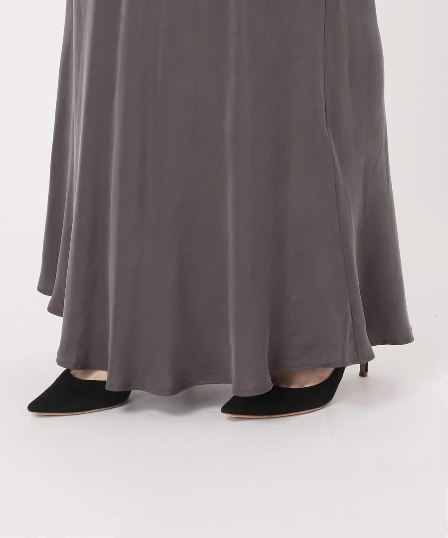 予約》*Cupro maxi スカート（その他スカート）｜Deuxieme Classe