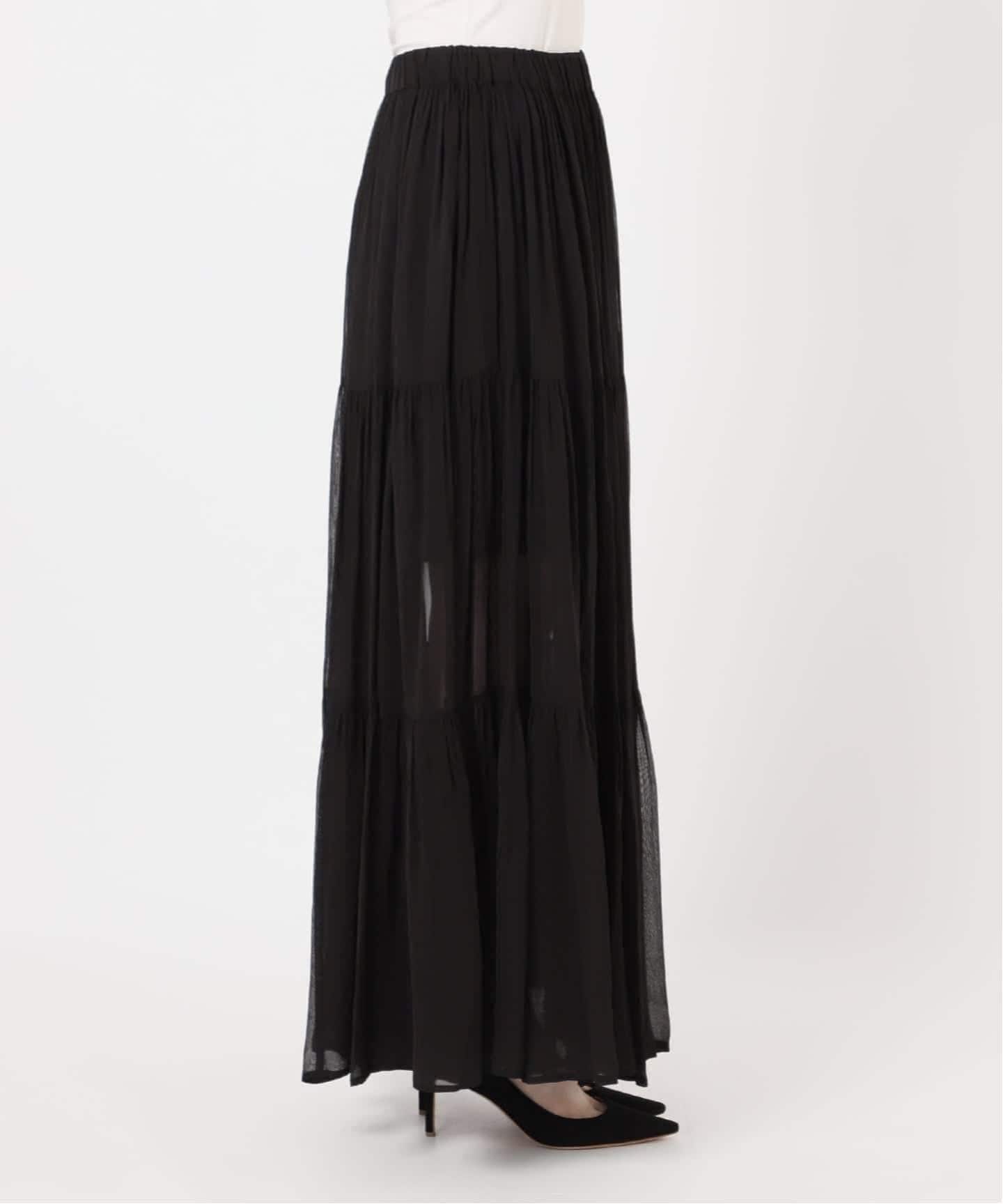 予約》*追加 Sheer Boho スカート（ロング・マキシ丈スカート