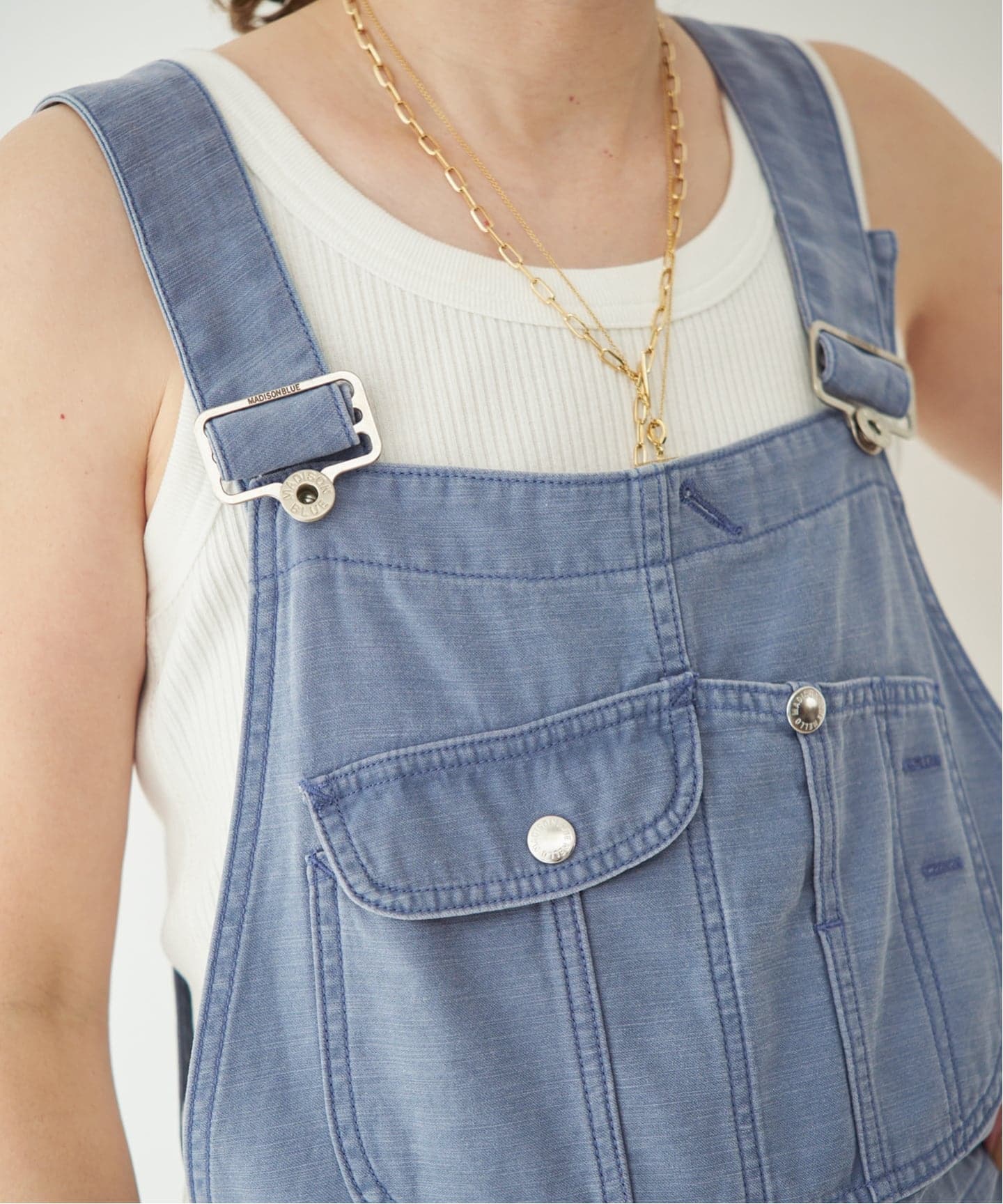 MADISONBLUE / マディソンブルー】JUMPER MAXI SK L.oz BS（サロペット