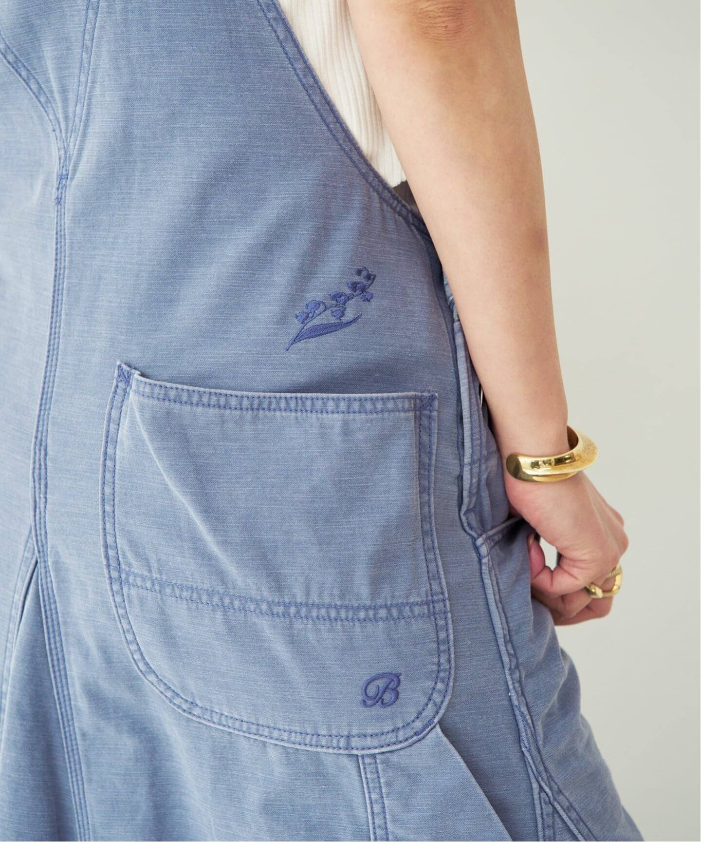 MADISONBLUE / マディソンブルー】JUMPER MAXI SK L.oz BS（サロペット