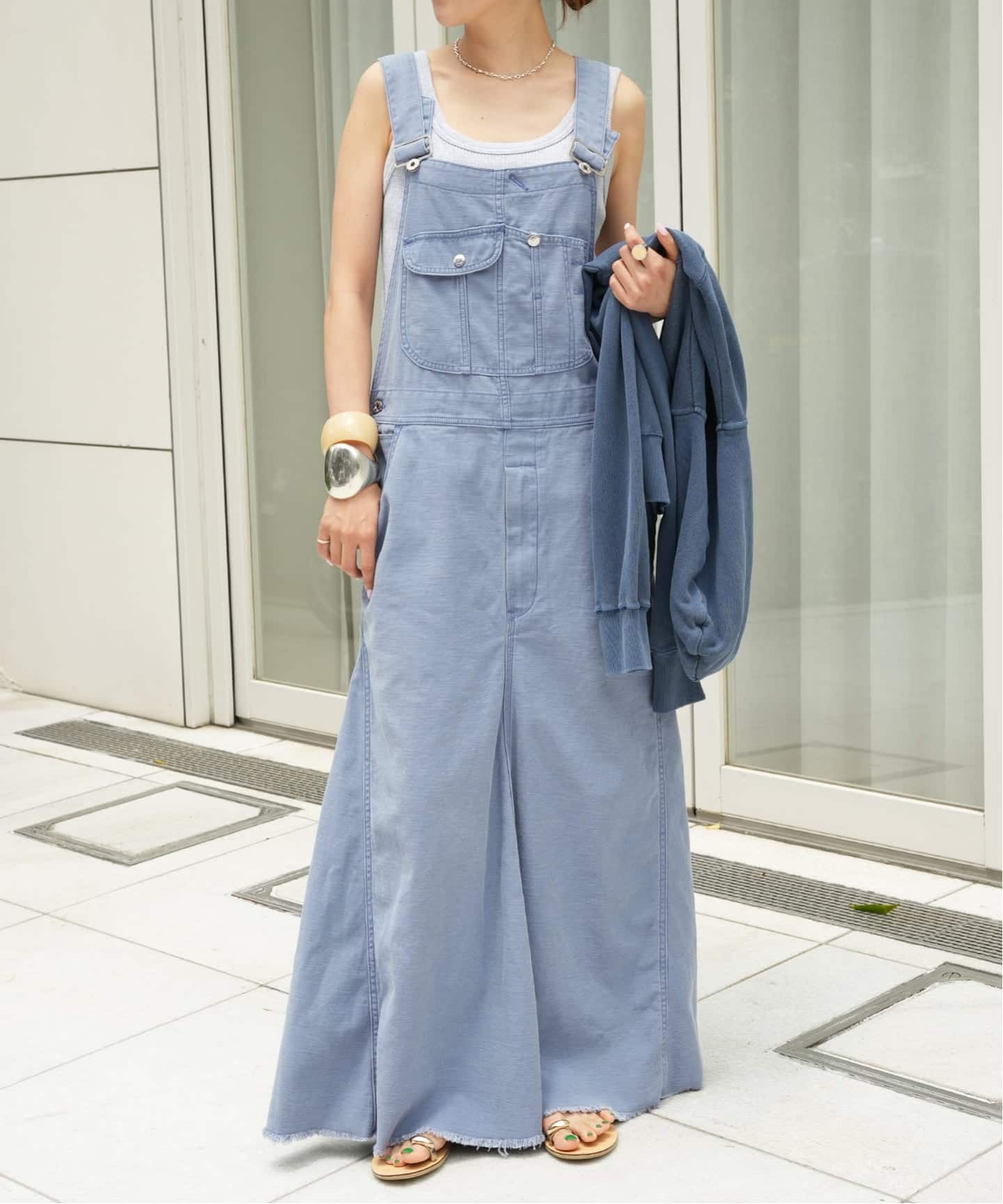 サロペット・オーバーオール・オールインワン *MADISONBLUE JUMPER MAXI SK MADISONBLUE / マディソンブルー】JUMPER MAXI SK L.oz BS（サロペット