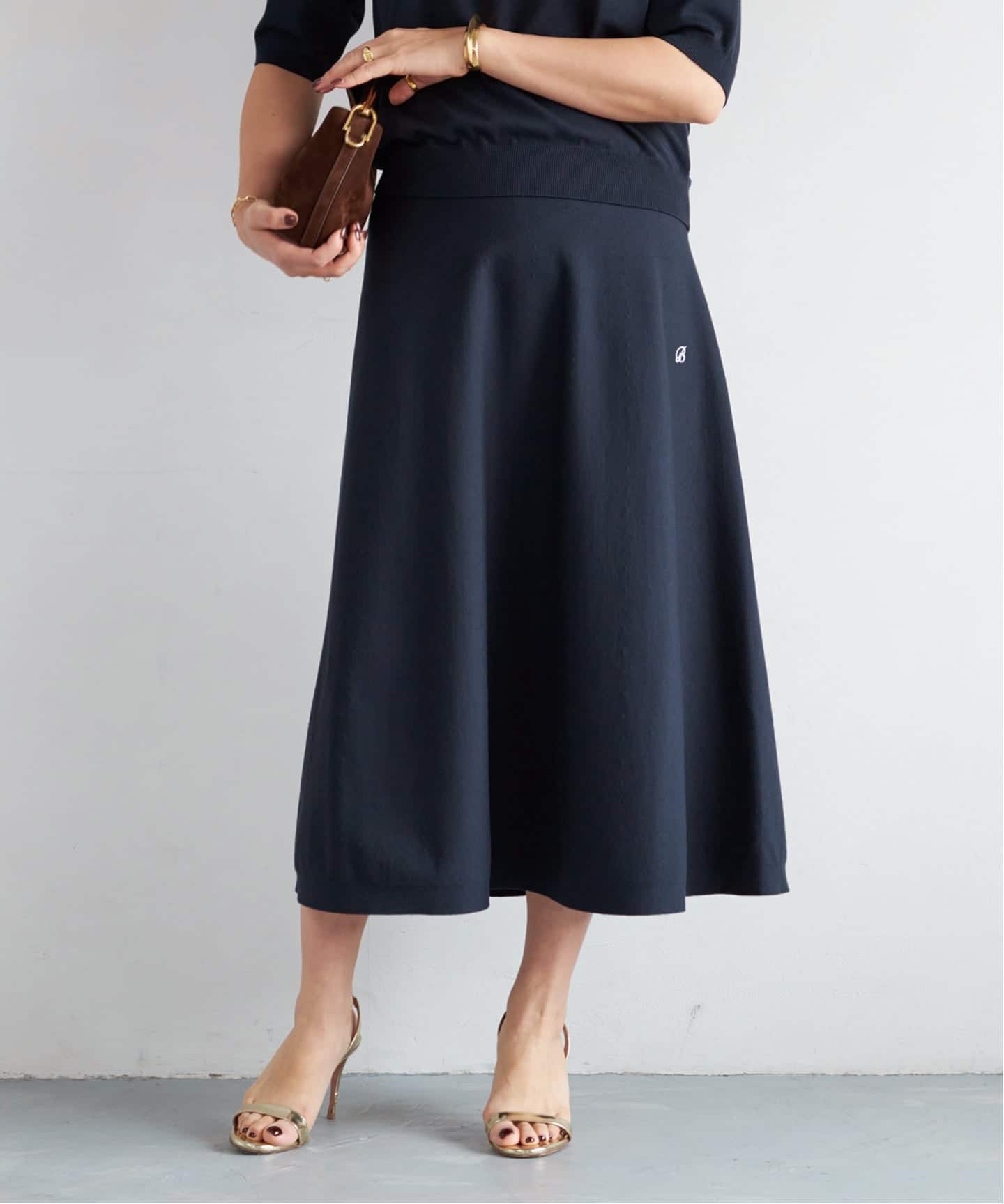 MADISONBLUE / マディソンブルー】KNIT FLARE SKIRT（その他スカート