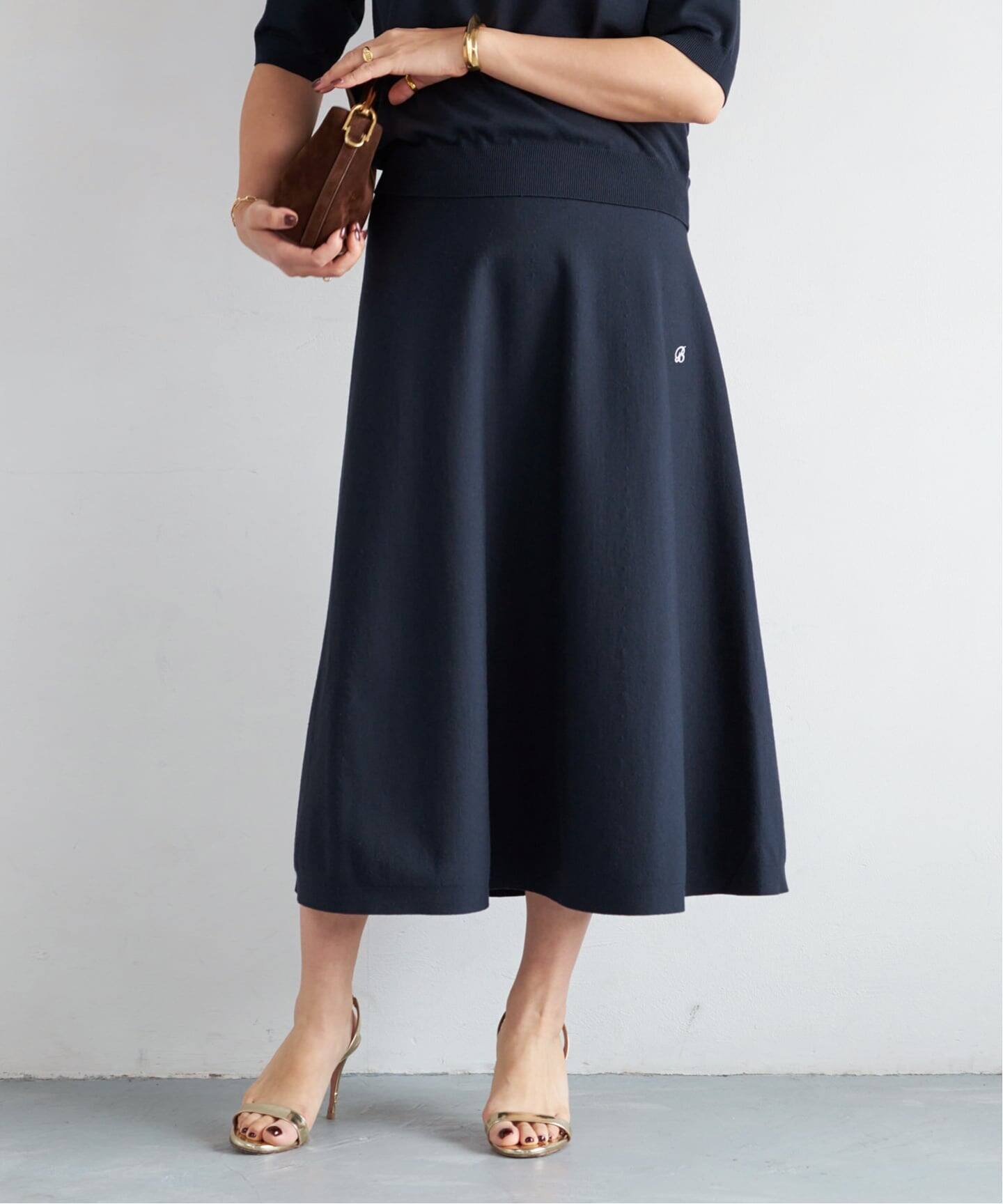 MADISONBLUE / マディソンブルー】KNIT FLARE SKIRT（その他スカート 