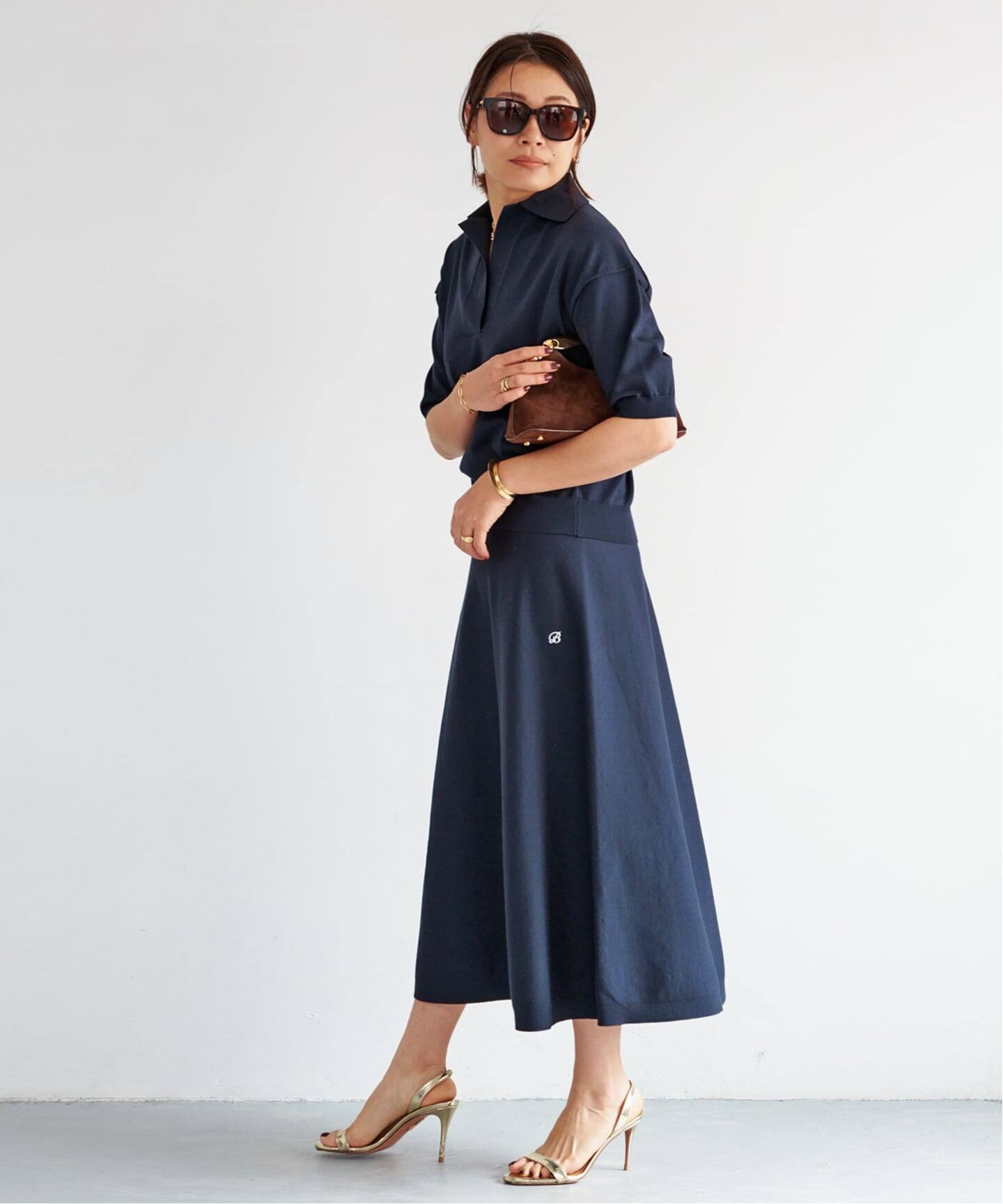 MADISONBLUE / マディソンブルー】KNIT FLARE SKIRT（その他スカート