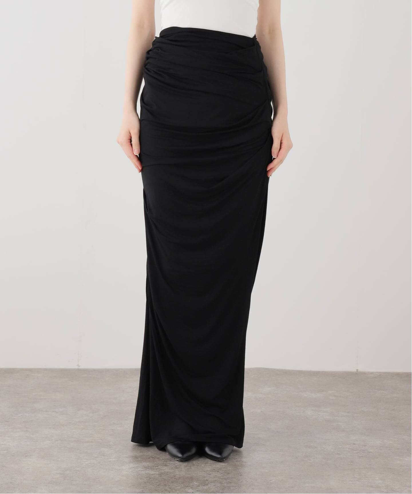 ENTIRE STUDIOS / エンタイアスタジオ】DRAPE SKIRT（ロング・マキシ丈