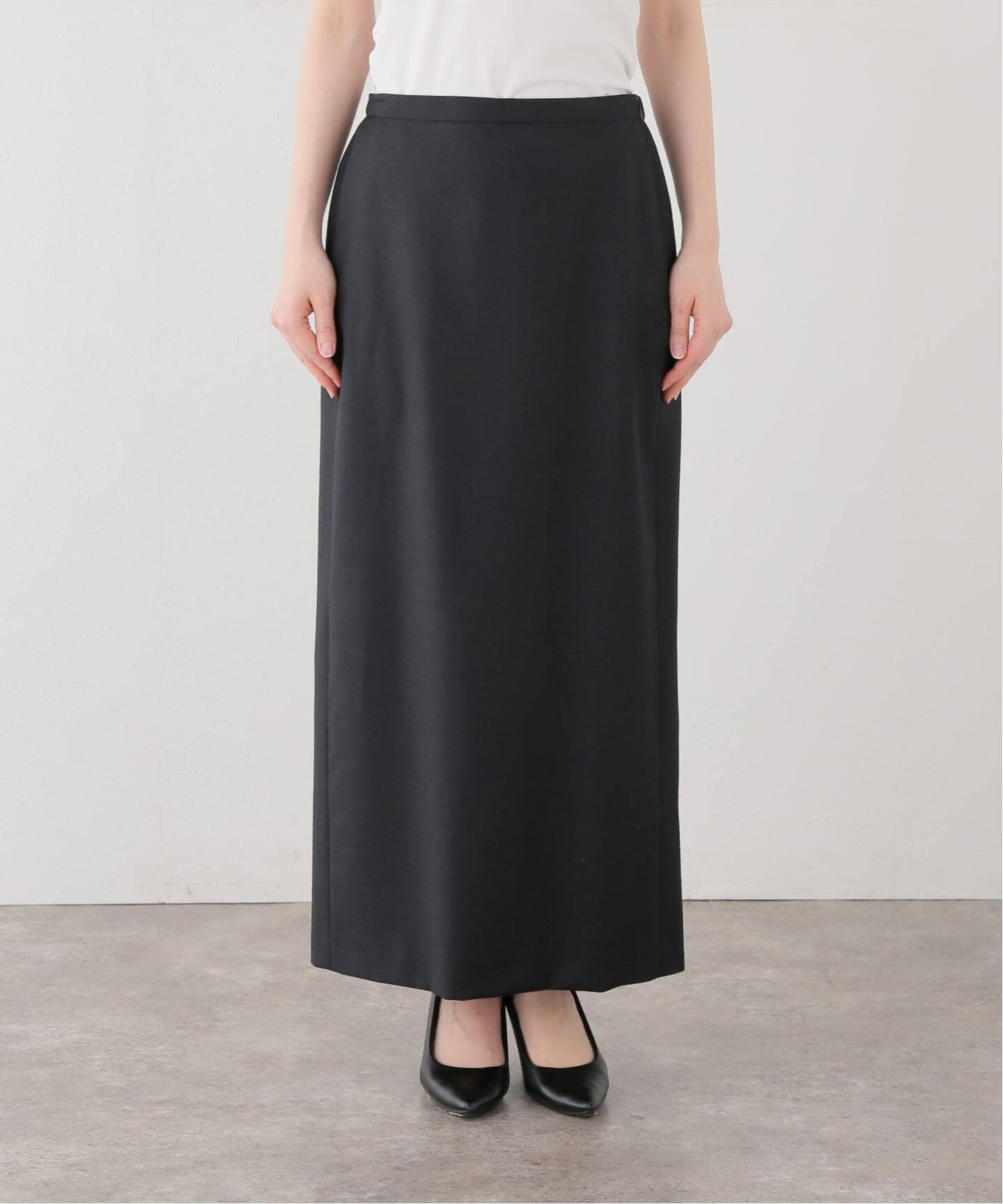 LOULOU DE SAISON/ルル デ セゾン】CARA STRAIGHT MAXI SKIR（ロング