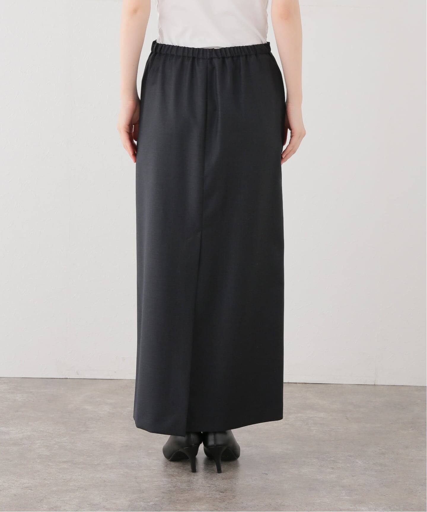 LOULOU DE SAISON/ルル デ セゾン】CARA STRAIGHT MAXI SKIR（ロング