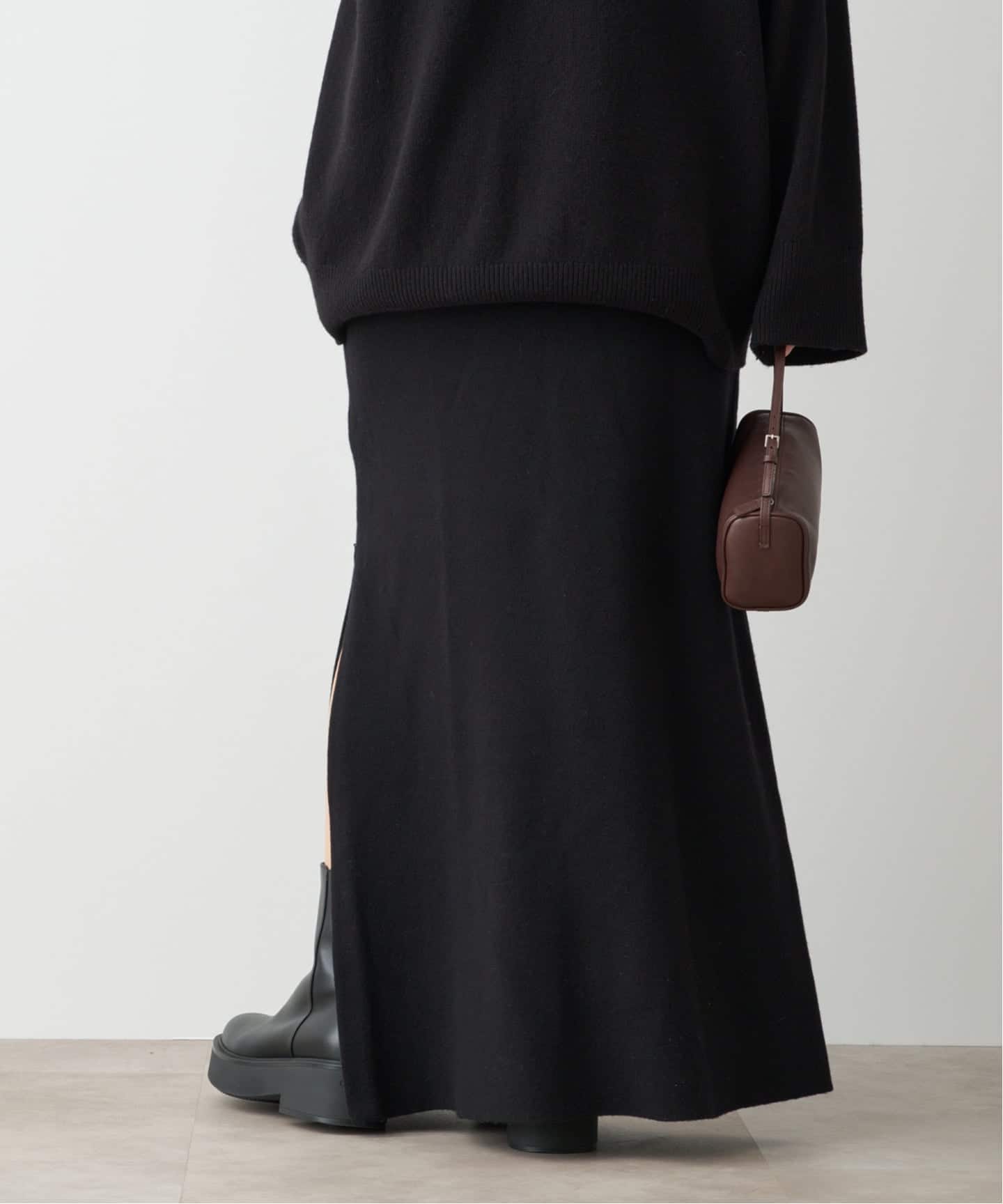 CINOH/チノ 】 SLIT SKIRT（ロング・マキシ丈スカート）｜Deuxieme