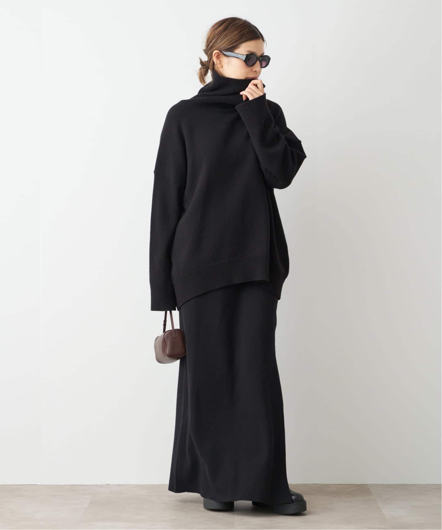 CINOH/チノ 】 SLIT SKIRT（ロング・マキシ丈スカート）｜Deuxieme