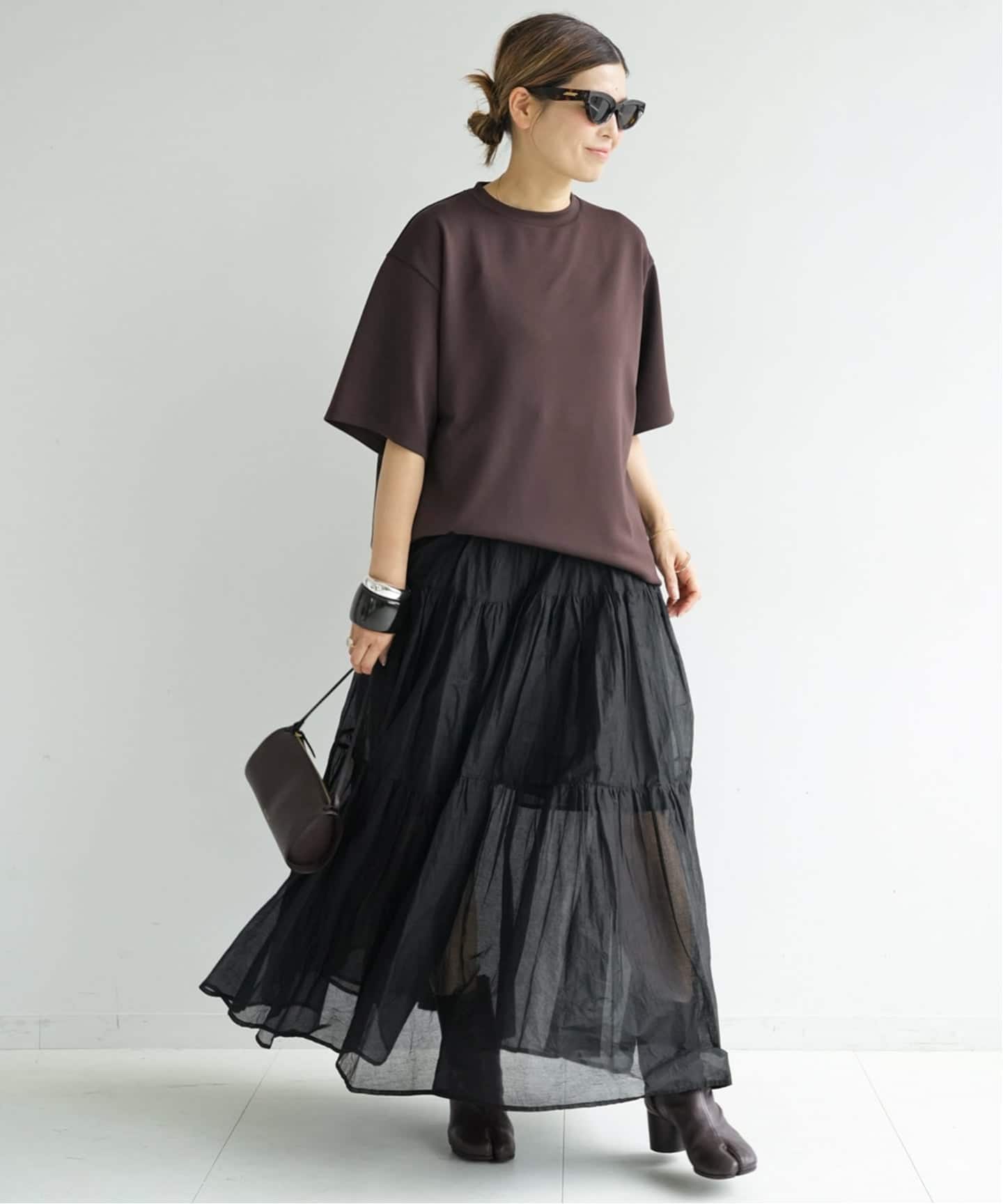 予約》【MARILYN MOON/マリリンムーン】dramatic skirt（その他