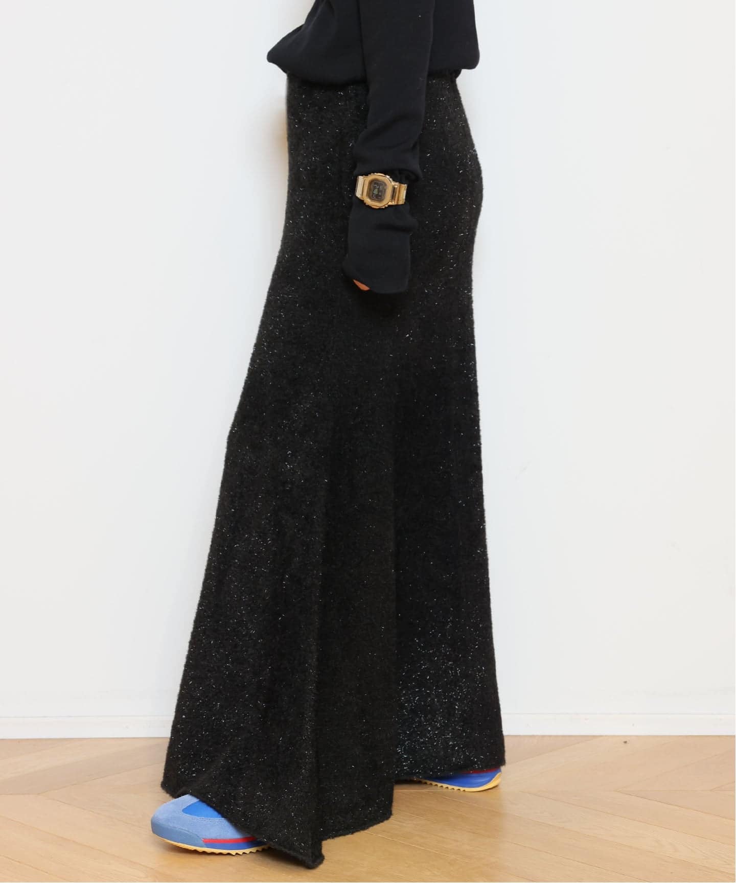 予約》【Col Pierrot/コルピエロ】RAME KNIT MERMAID スカート（その他