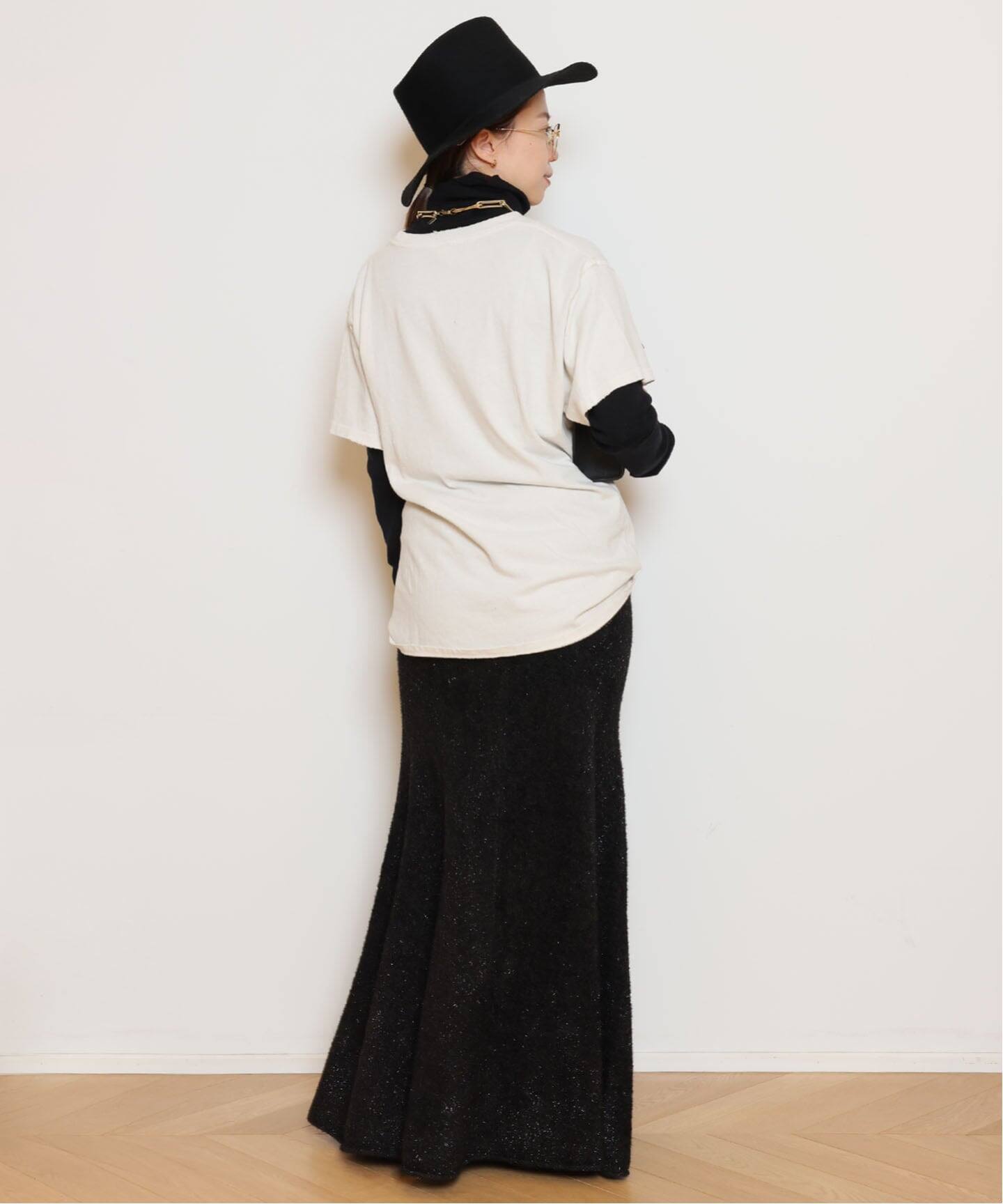 ここCOLPIERROTフェイスSK　BEMBIENSimoneScarf Col Pierrot/コルピエロ】RAME KNIT MERMAID スカート（その他スカート