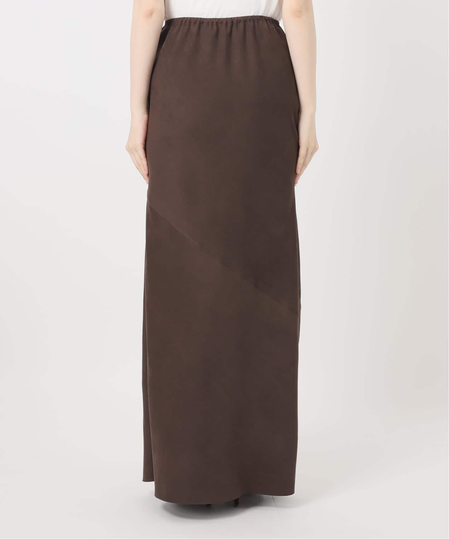 MUSE ドゥーズィエムクラス　コルピエロマキシスカート 予約》【Col Pierrot/コル ピエロ】Fake suede Maxi スカート（その他
