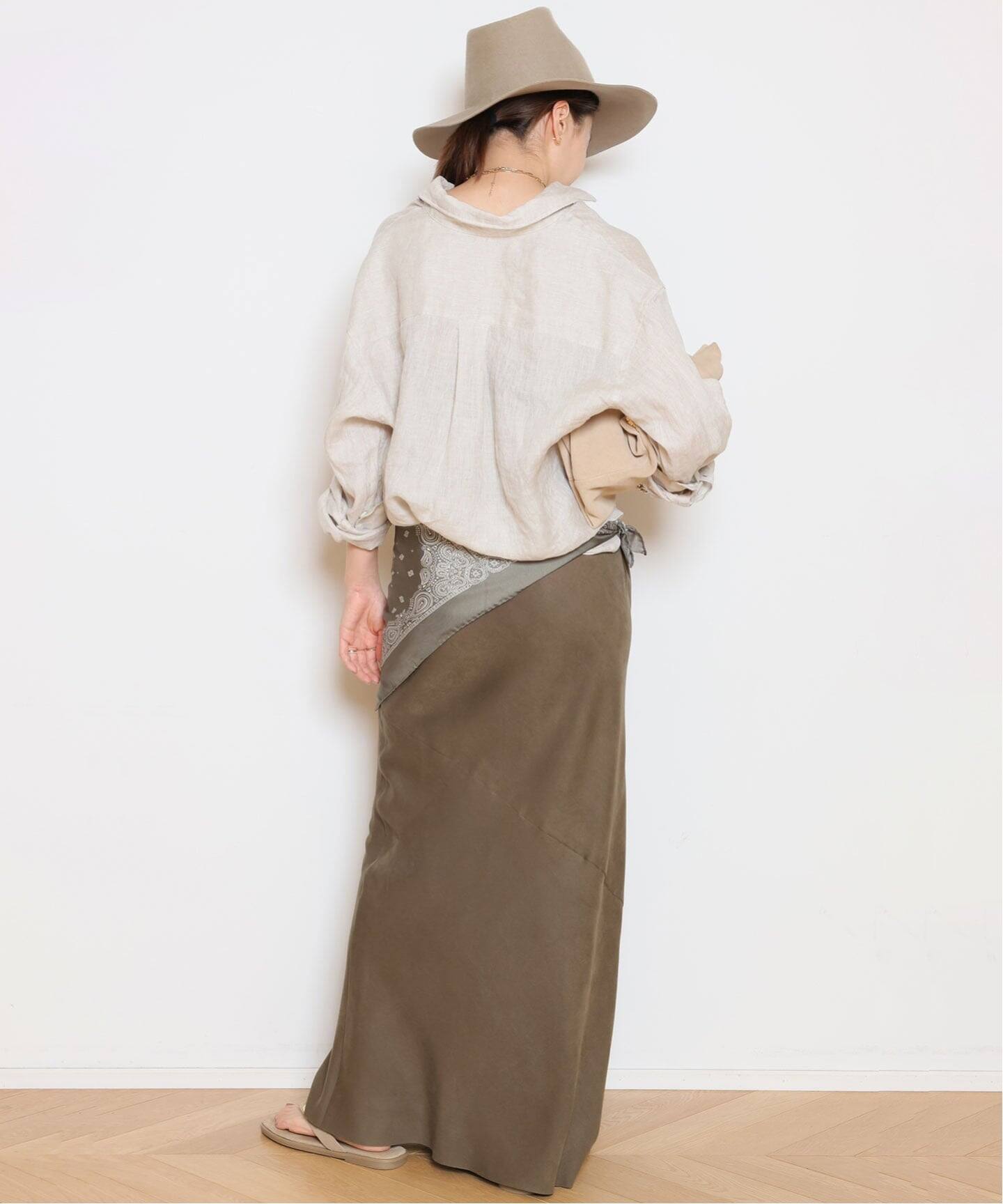 Col Pierrot/コル ピエロ】Fake suede Maxi スカート（その他スカート