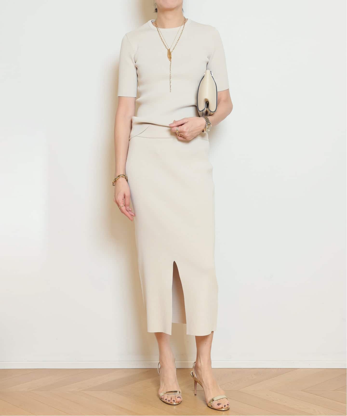 DINER B RIB TIGHT スカート（その他スカート）｜MUSE de Deuxieme