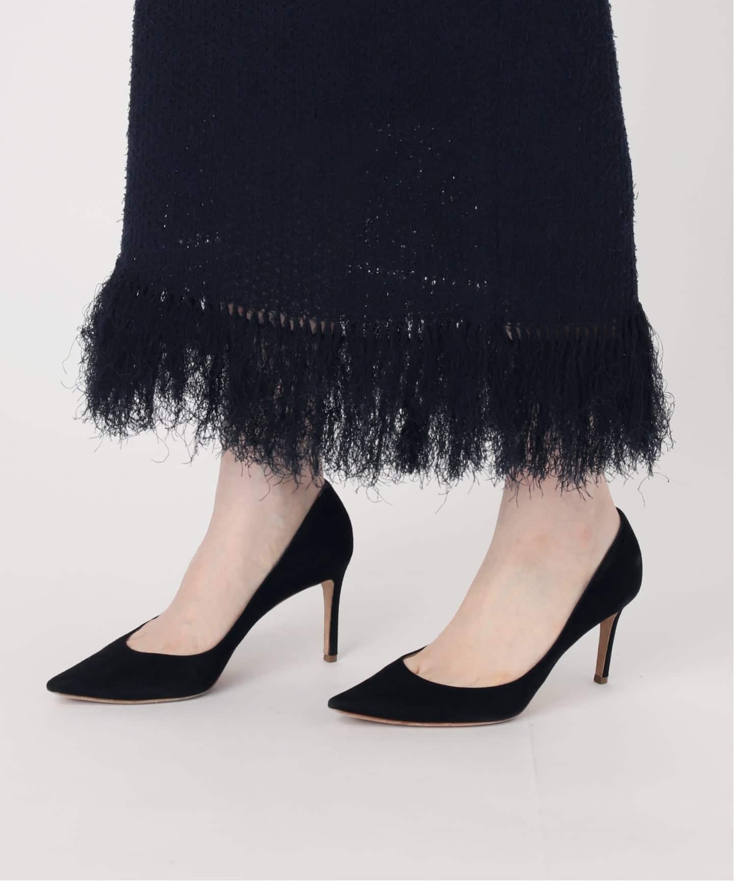 MIXTWEED KNIT スカート(ひざ丈スカート)|MUSE de Deuxieme MIXTWEED KNIT スカート(ひざ丈スカート)|MUSE de Deuxieme