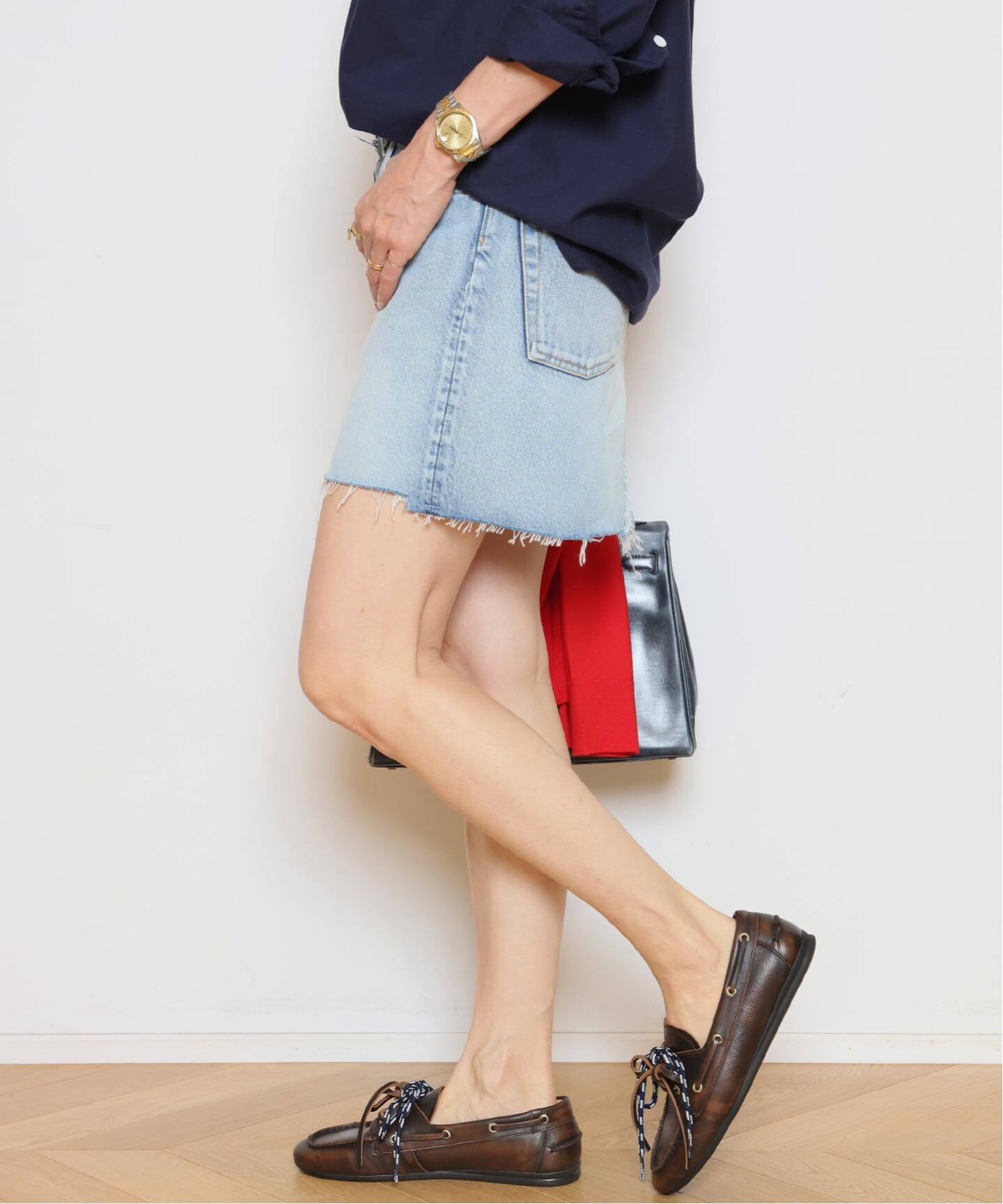 MADISONBLUE/マディソンブルー】5POCKET DENIM MINI スカート（その他 