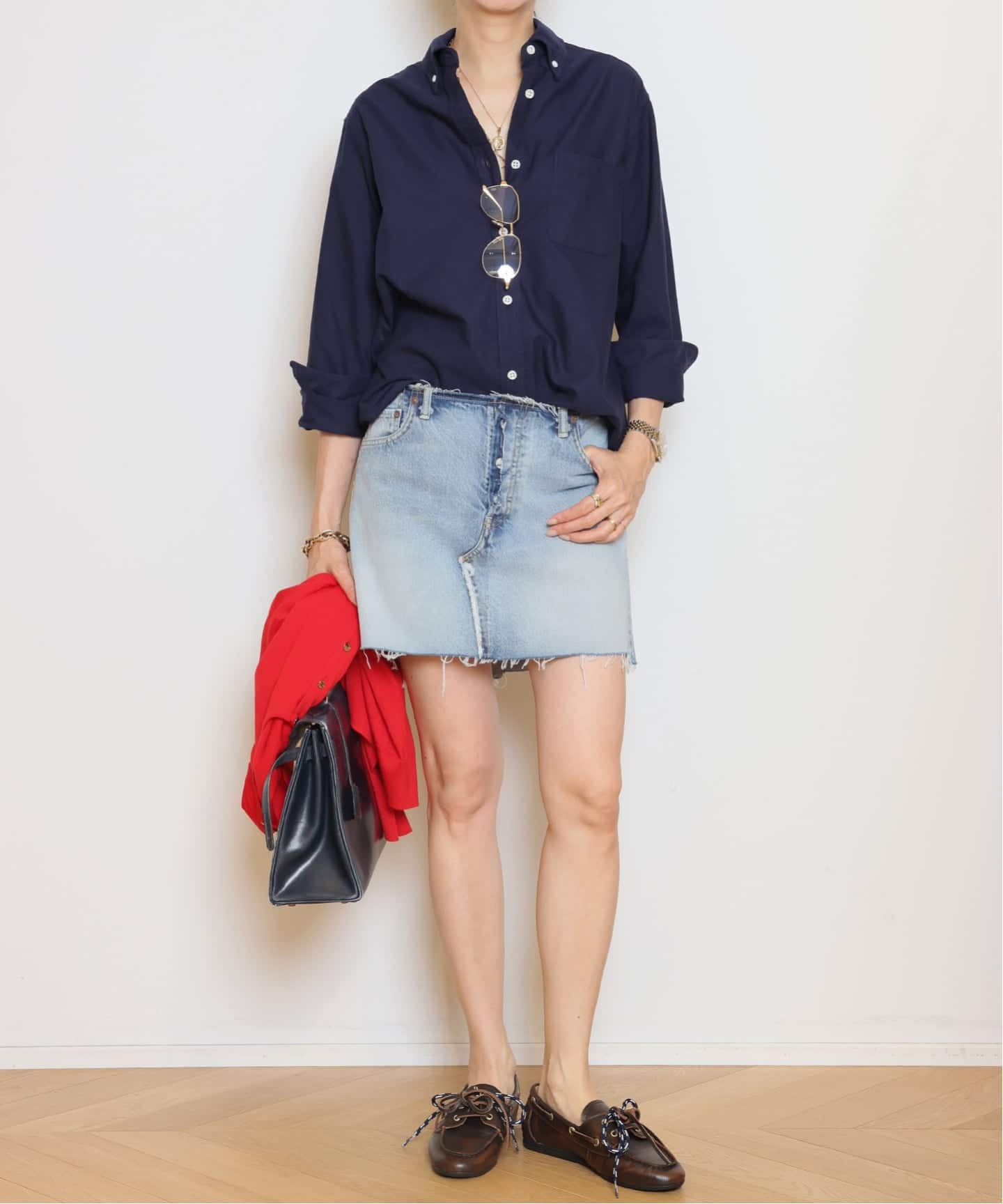 マディソンブルー　MADISONBLUE　5ポケットデニムミニスカート MADISONBLUE/マディソンブルー】5POCKET DENIM MINI スカート（その他