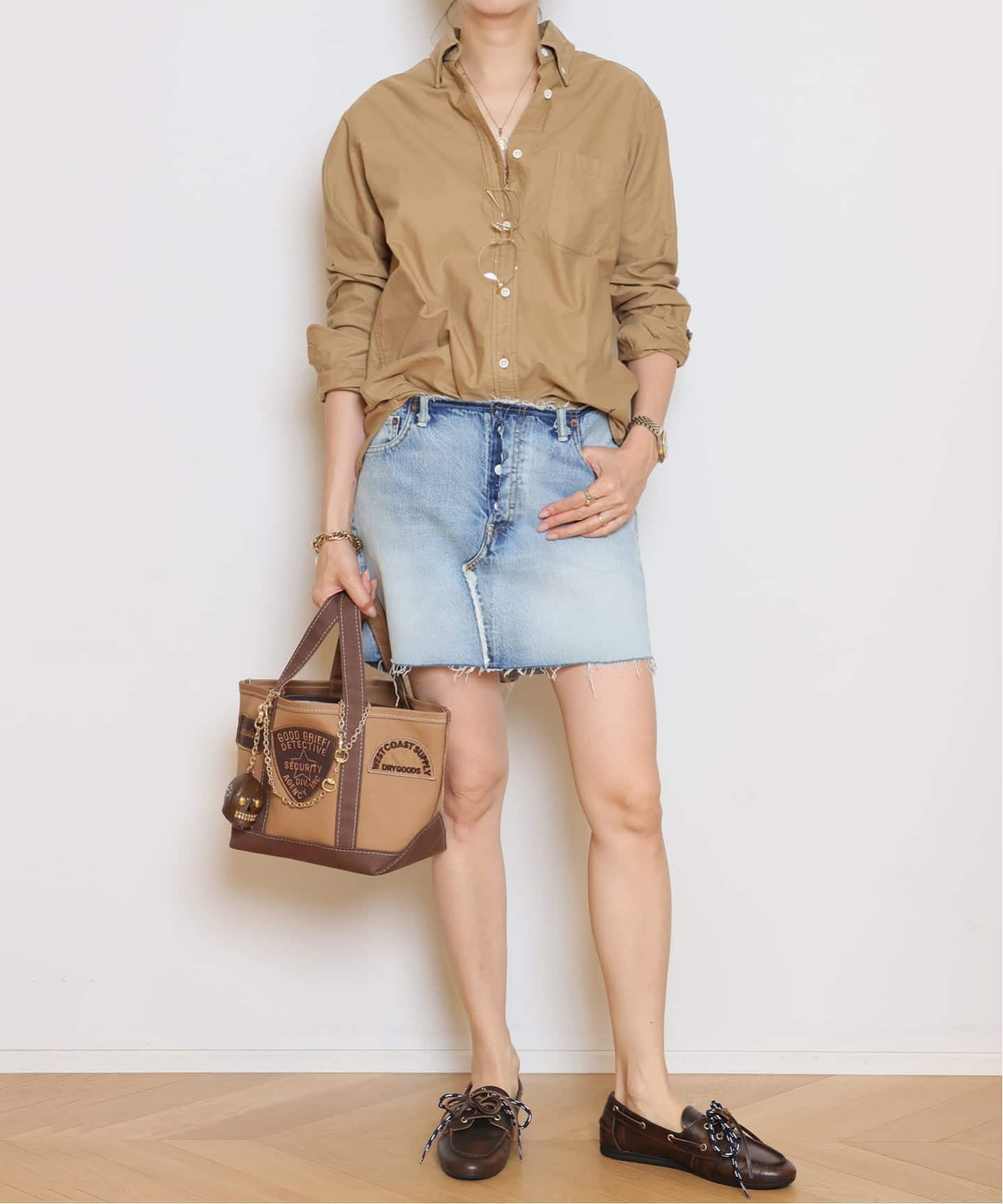 MADISONBLUE/マディソンブルー】5POCKET DENIM MINI スカート（その他