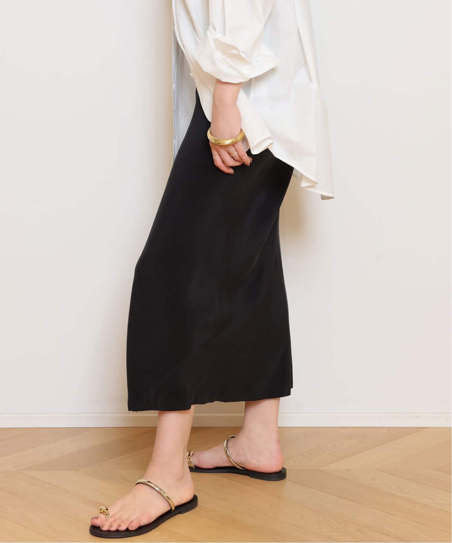Maison Margiela ベージュスカート 38 MAISON MARGIELA/メゾン マルジェラ】Bias スカート（その他スカート
