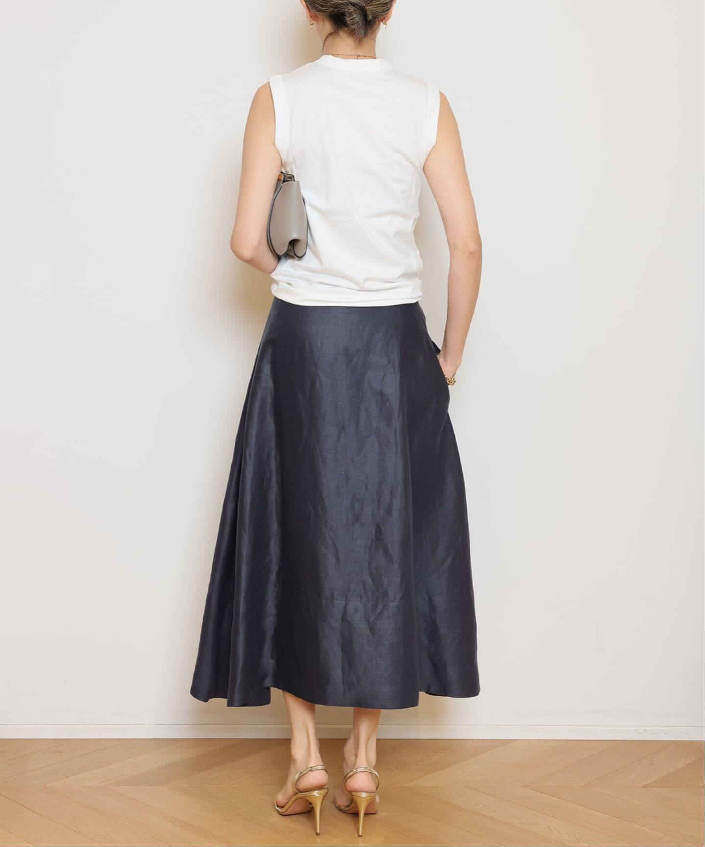 スカート MADISONBLUE BACK SATIN MAXI FLARE SKIRT MAXI FLARE BACK SATIN SK | SKIRT | MADISONBLUE