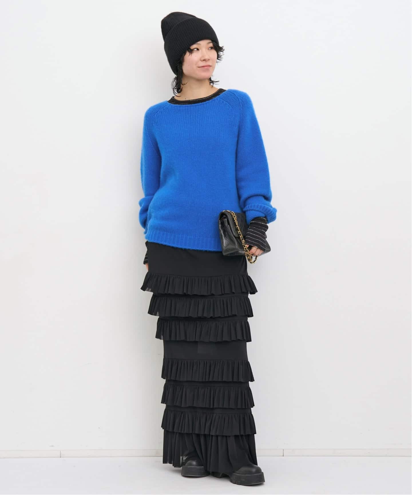 TULLE 2WAY FRILL SKIRT（ロング・マキシ丈スカート）｜L'Appartement