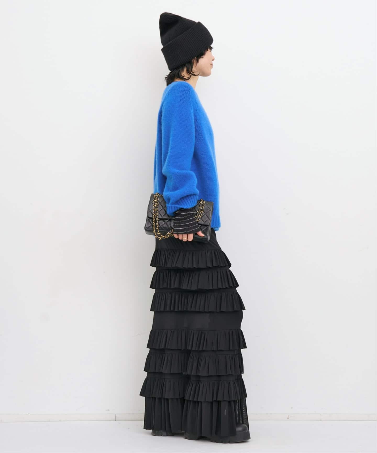 TULLE 2WAY FRILL SKIRT（ロング・マキシ丈スカート）｜L'Appartement