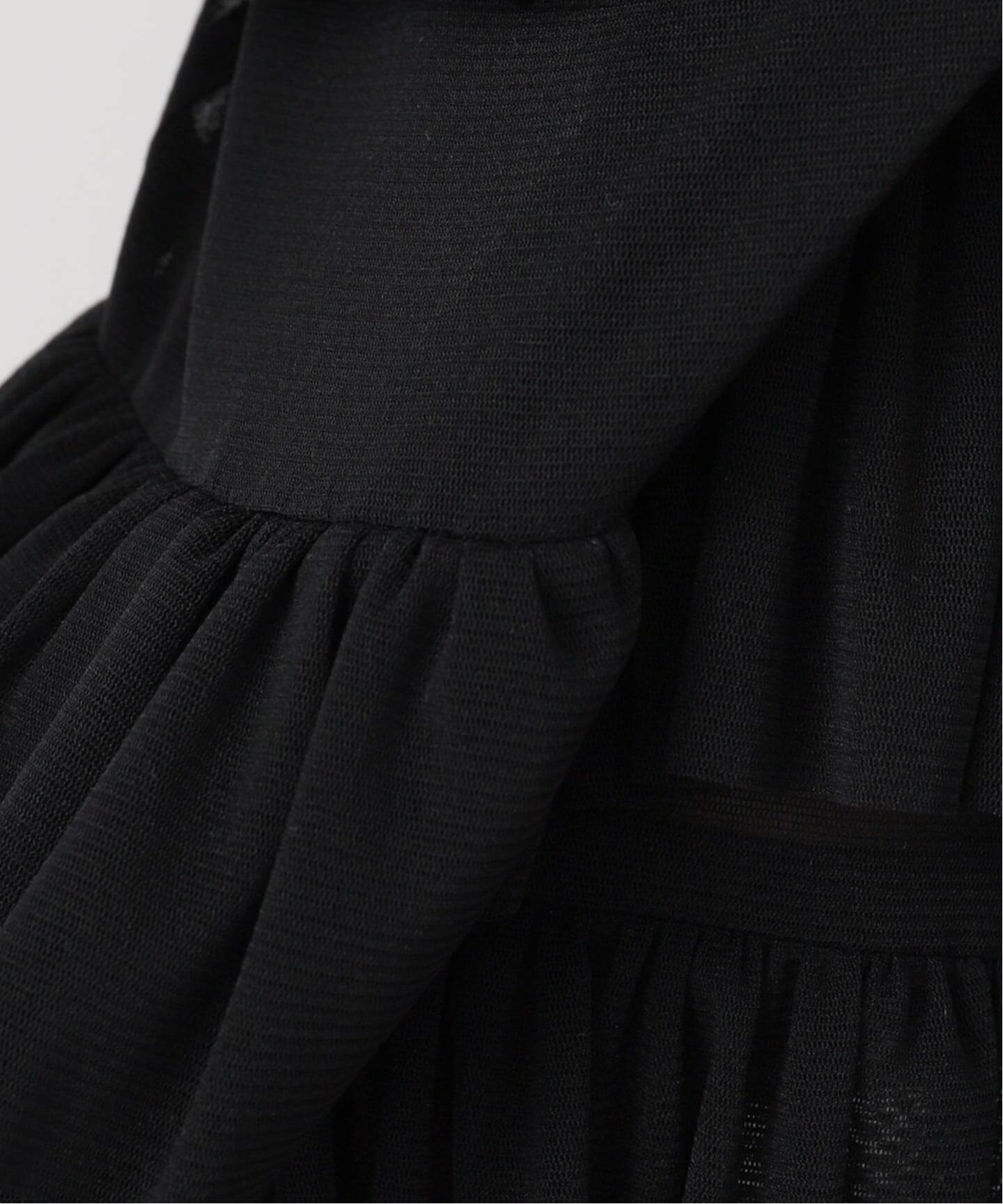 TULLE 2WAY FRILL SKIRT（ロング・マキシ丈スカート）｜L'Appartement