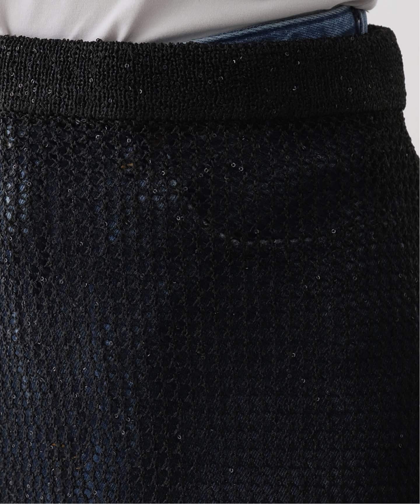 【専用】未使用 アパルトモン Knit Skirt ニットスカート 38ブラック MILANO RIB KNIT SKIRT（その他スカート）｜L'Appartement
