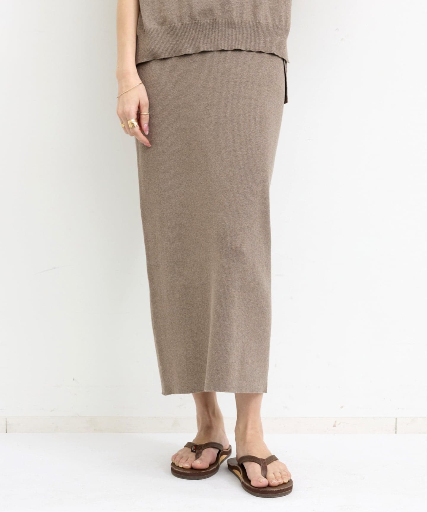 RIB KNIT SKIRT（その他スカート）｜L'Appartement（アパルトモン）の