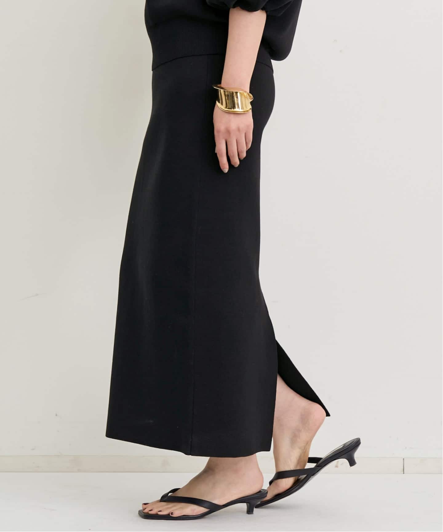 MILANO RIB KNIT SKIRT（その他スカート）｜L'Appartement