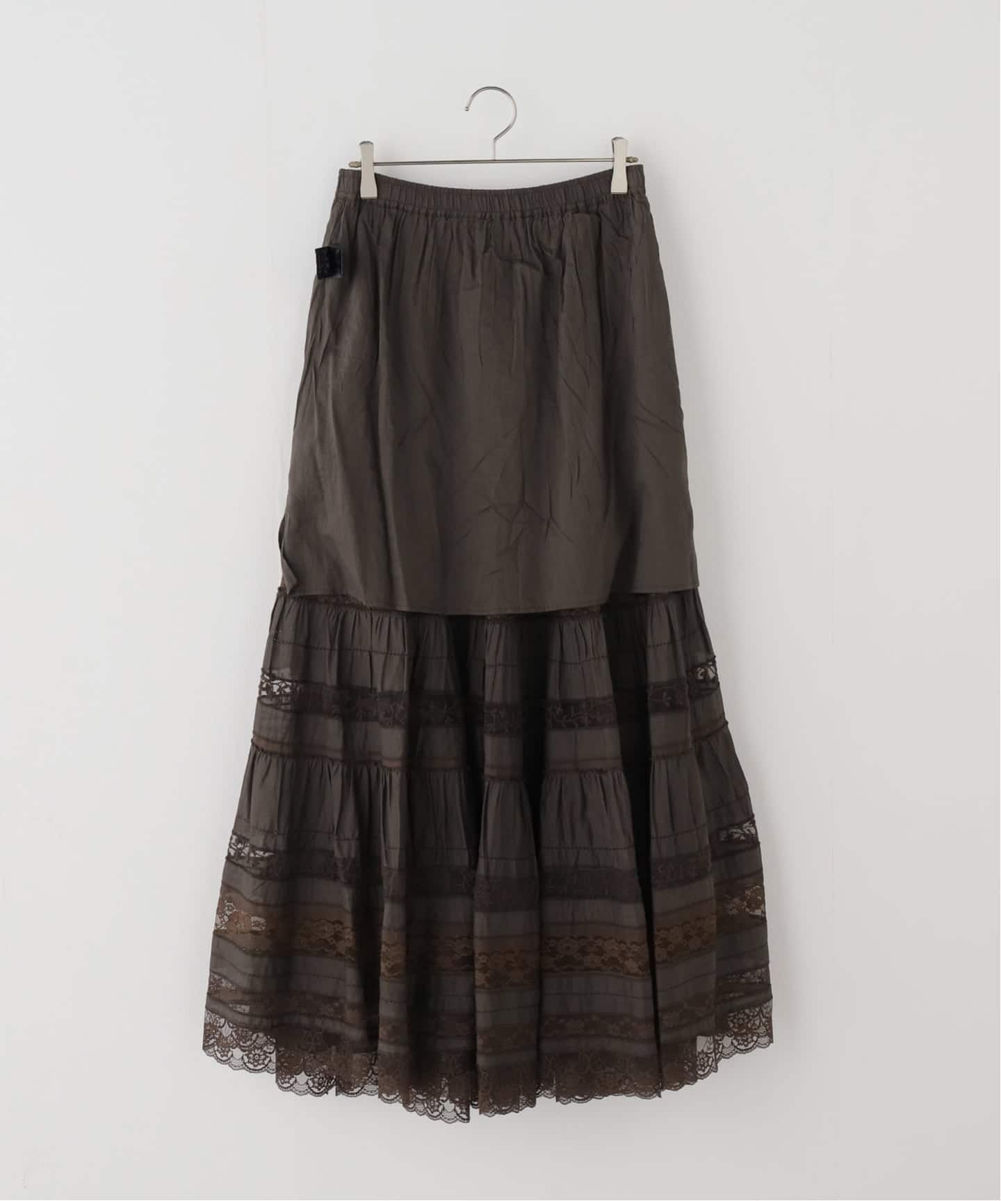 TIERED LACE SKIRT（ロング・マキシ丈スカート）｜L'Appartement