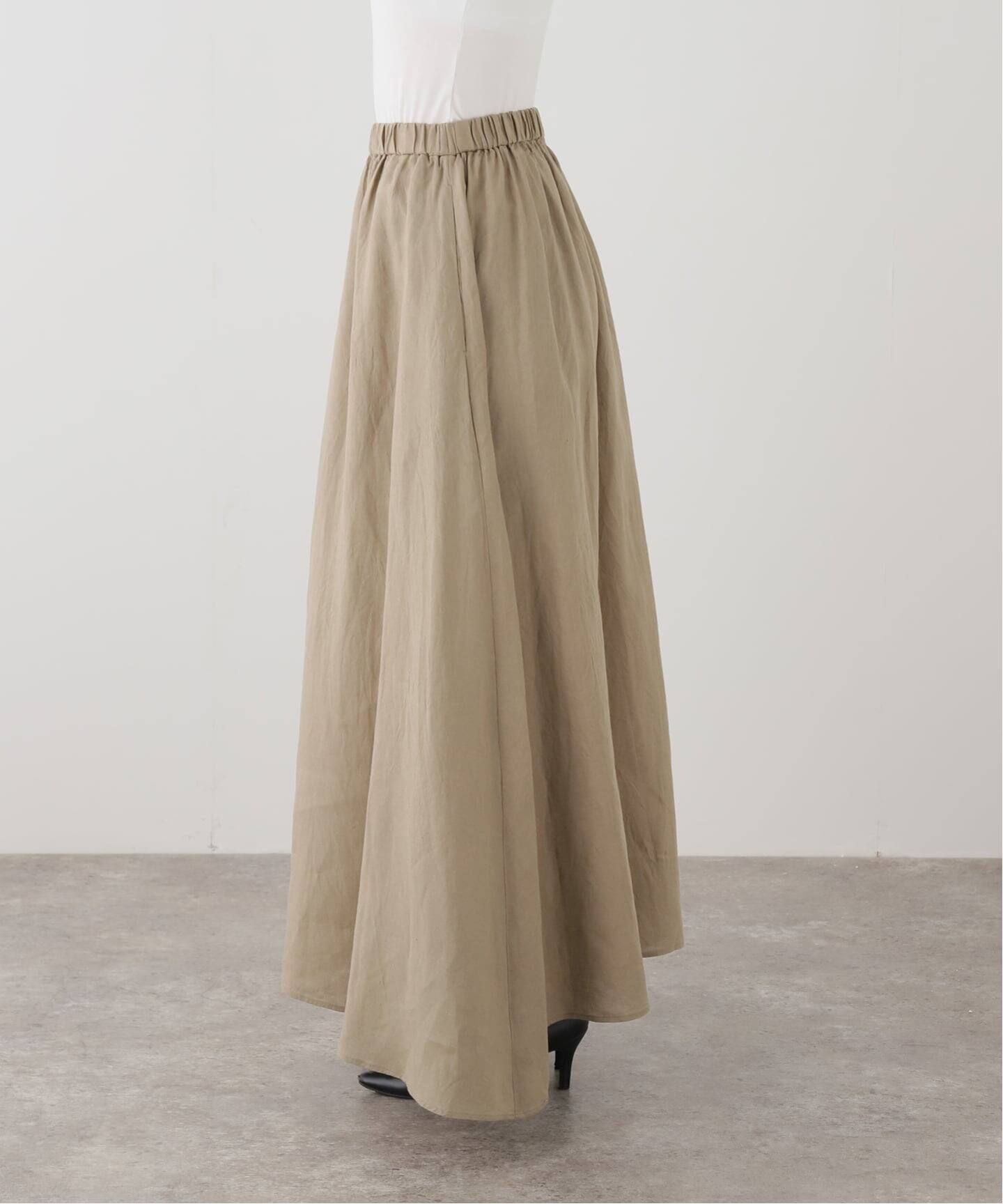 LIBECO LINEN MAXI SKIRT（ロング・マキシ丈スカート）｜L'Appartement