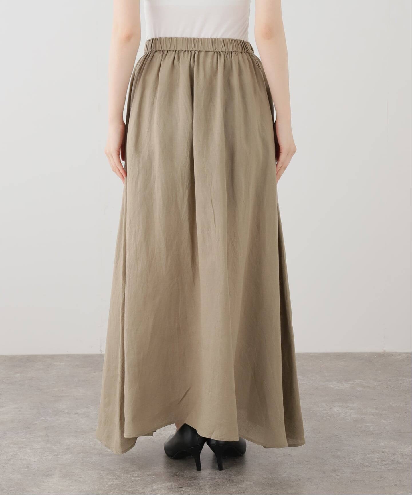 LIBECO LINEN MAXI SKIRT（ロング・マキシ丈スカート）｜L'Appartement
