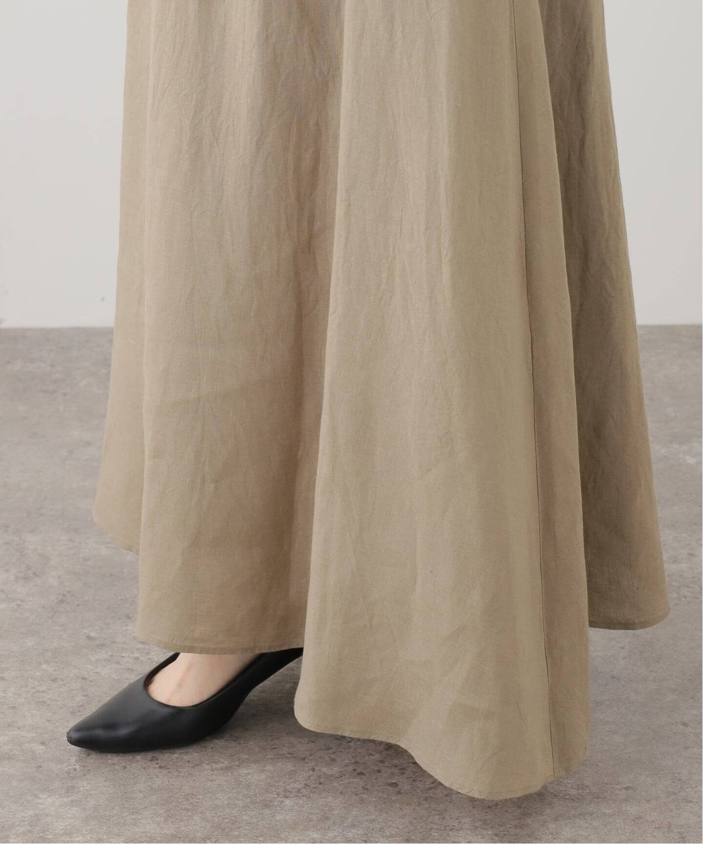 LIBECO LINEN MAXI SKIRT（ロング・マキシ丈スカート）｜L'Appartement