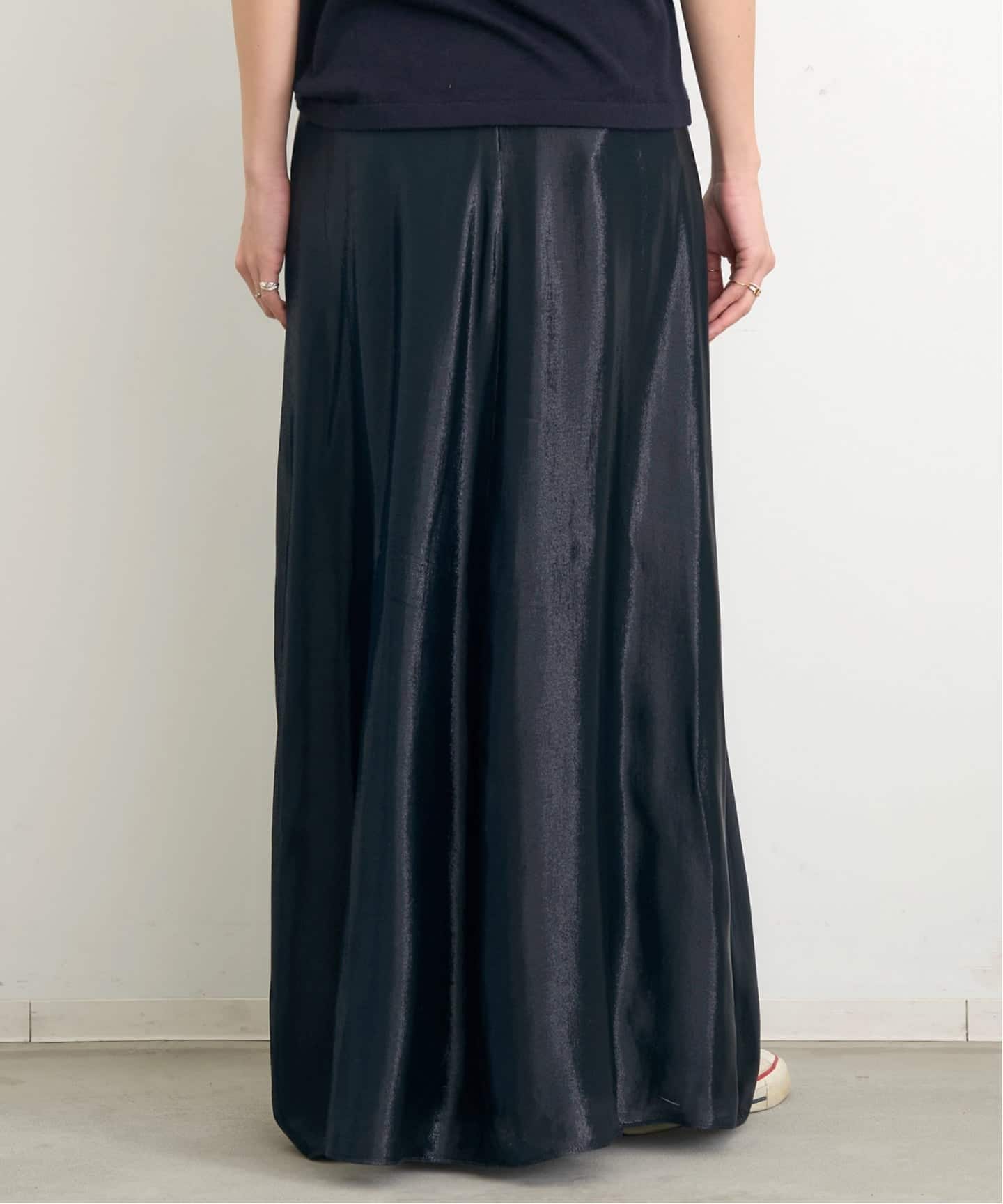 アパルトモン　インドレス INDRESS スカート INDRESS/インドレス】 PLAIN LUREX SKIRT（ロング・マキシ丈スカート