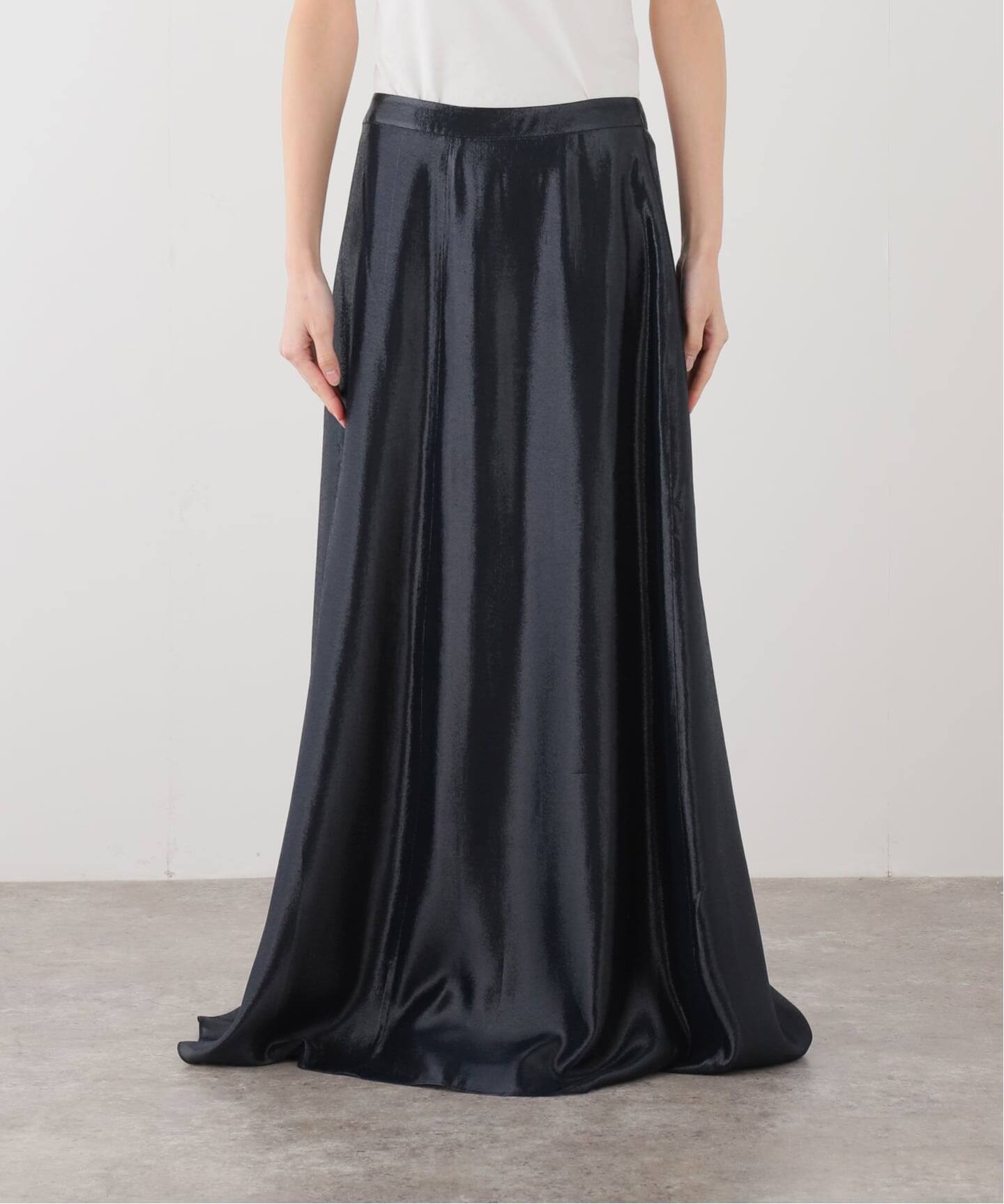 INDRESS/インドレス】 PLAIN LUREX SKIRT（ロング・マキシ丈スカート
