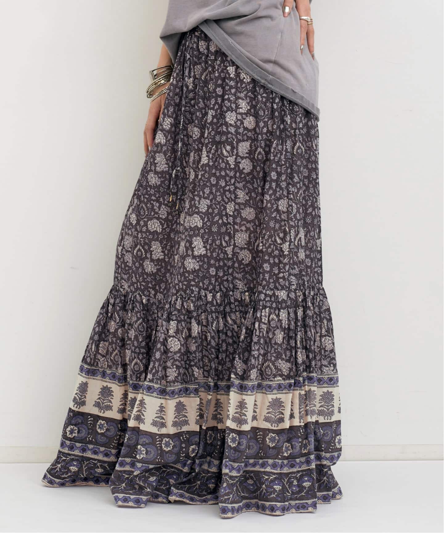 INDIAN LONG SKIRT（ロング・マキシ丈スカート）｜L'Appartement