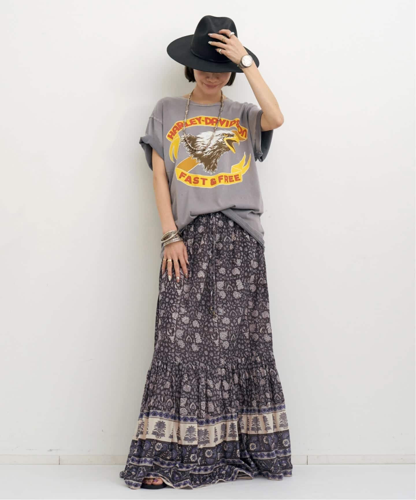 L'Appartement　INDIAN LONG SKIRT INDIAN LONG SKIRT（ロング・マキシ丈スカート）｜L'Appartement