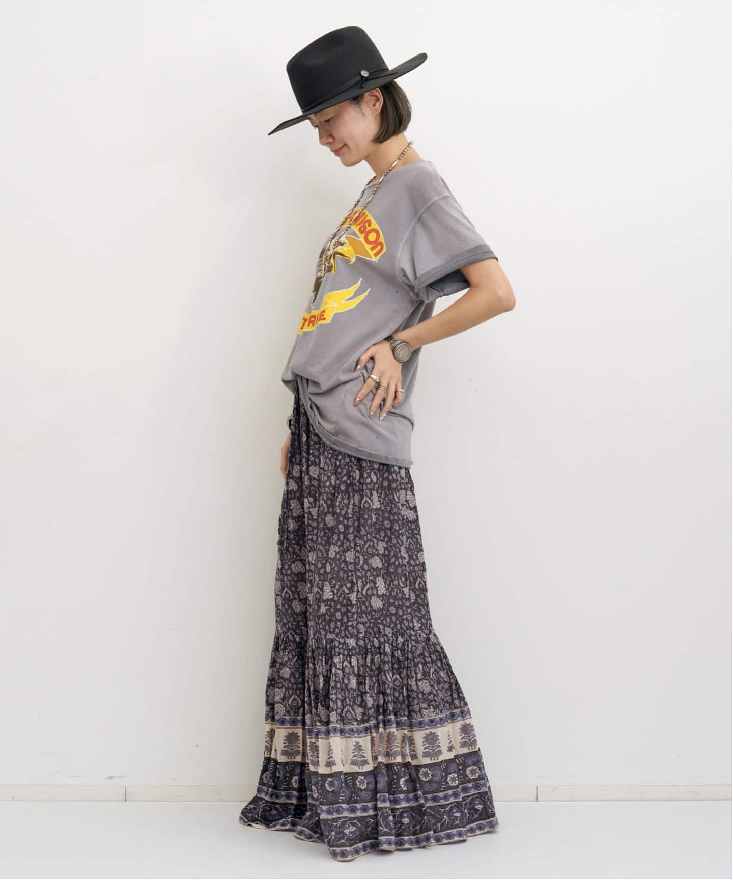 L'Appartement　INDIAN LONG SKIRT INDIAN LONG SKIRT（ロング・マキシ丈スカート）｜L'Appartement