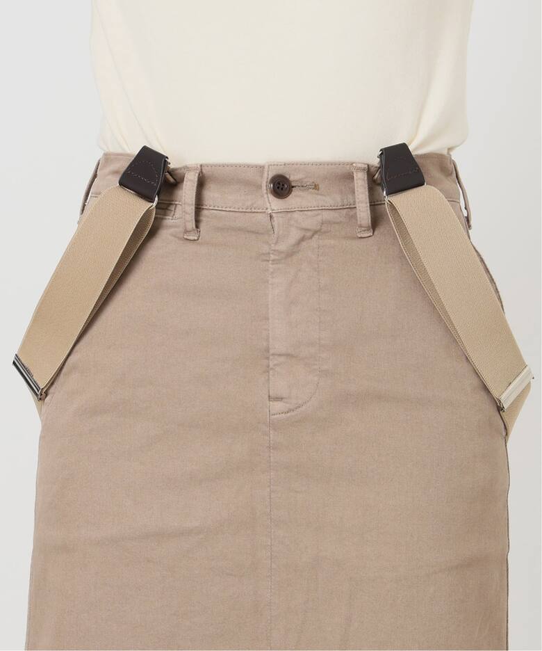 GOOD GRIEF!/グッド グリーフ】 VINTAGE WASHED CHINO SKIRT（ロング 