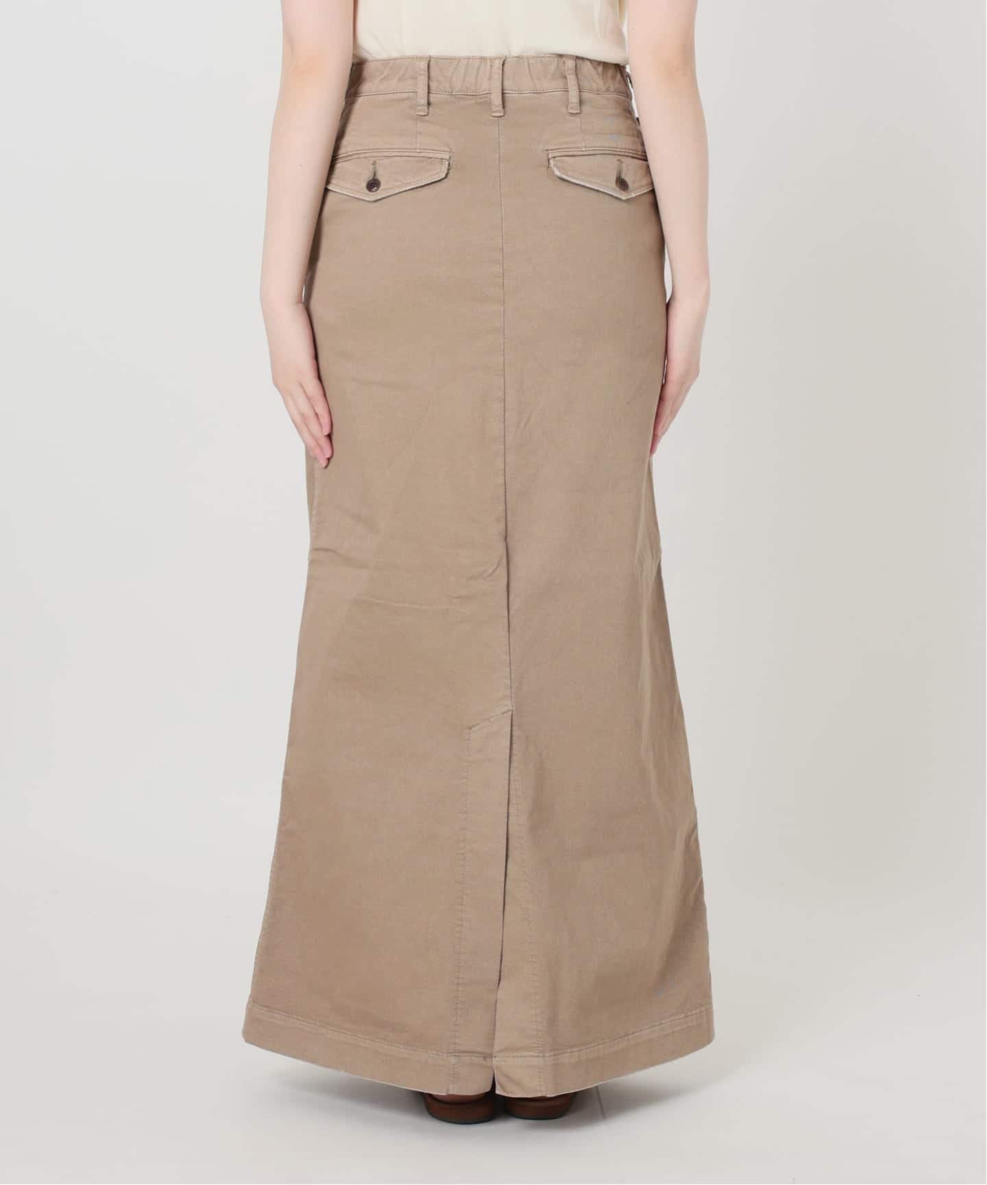 GOOD GRIEF!/グッド グリーフ】 VINTAGE WASHED CHINO SKIRT（ロング