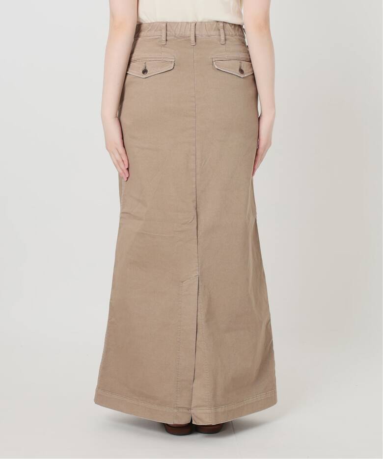 GOOD GRIEF!/グッド グリーフ】 VINTAGE WASHED CHINO SKIRT（ロング 