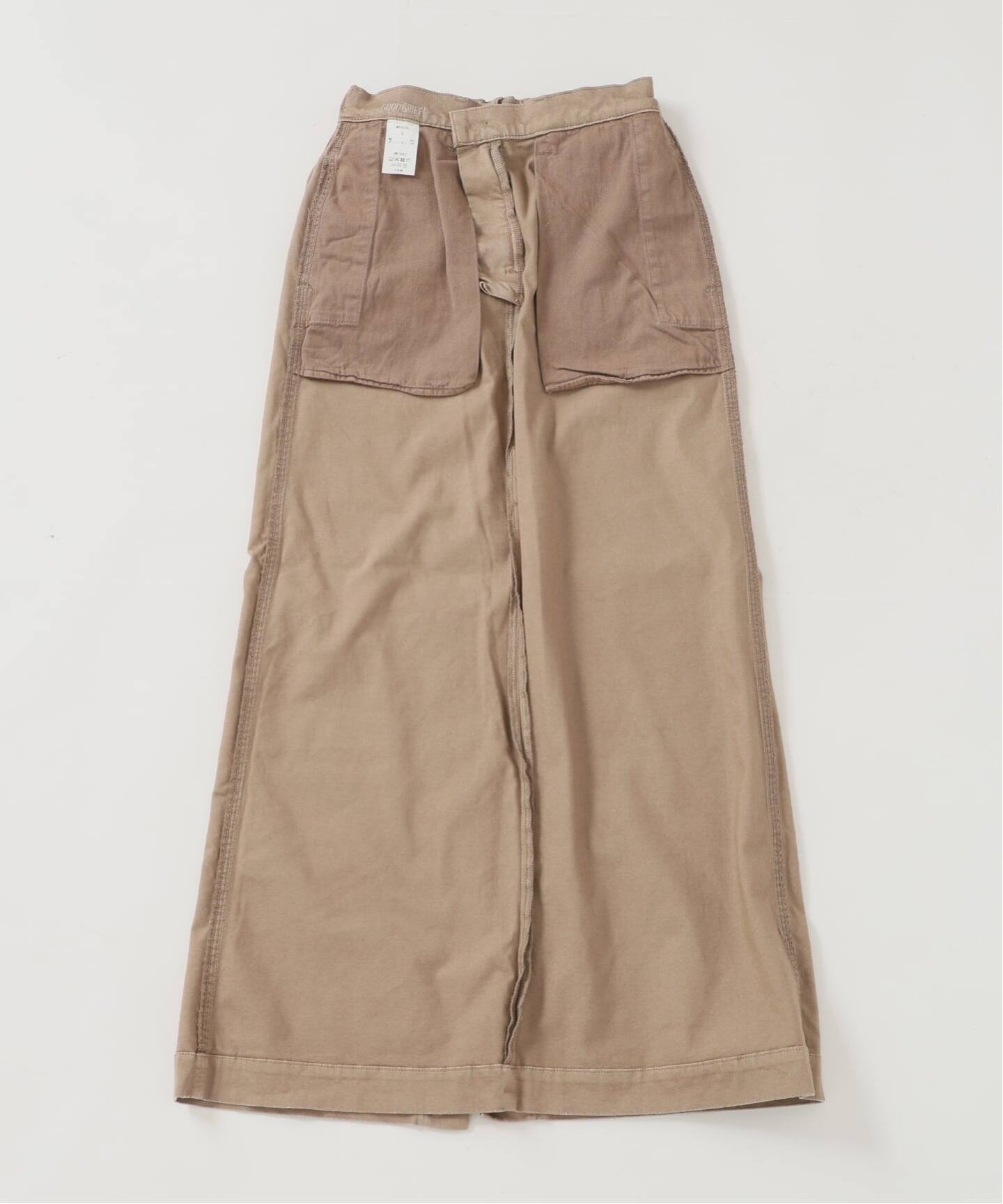 GOOD GRIEF!/グッド グリーフ】 VINTAGE WASHED CHINO SKIRT（ロング