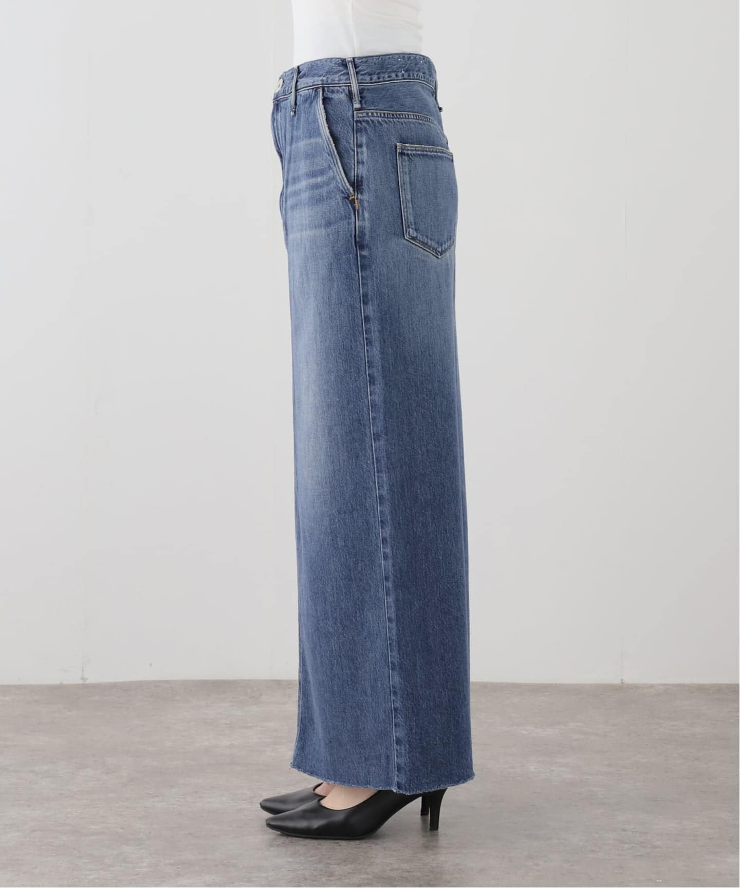 UPPER HIGHTS/アッパー ハイツ】 DENIM SKIRT（デニムスカート）｜L